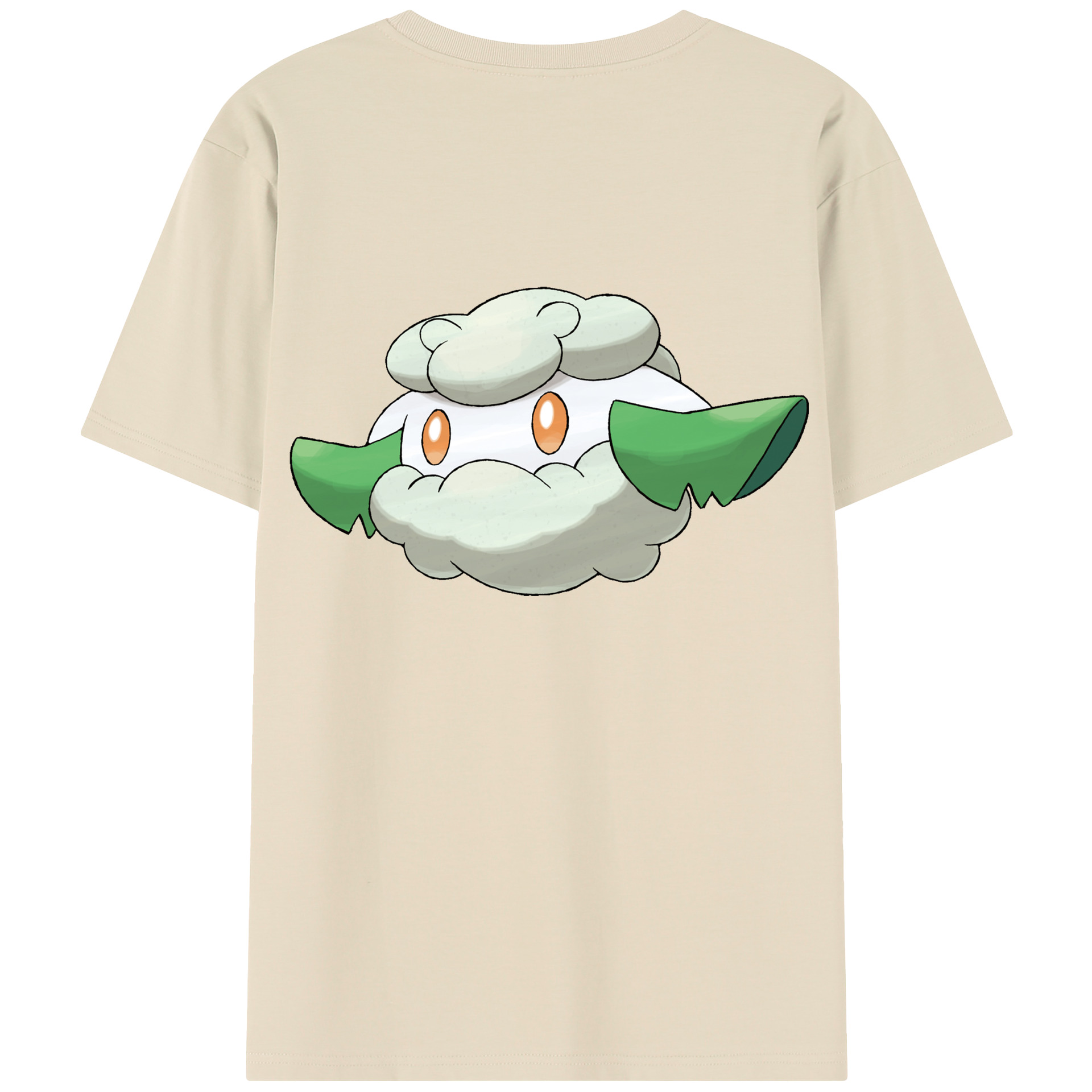 （画像用） ポケットモンスター Pokémon 綿100％半袖Tシャツ（背面プリント）