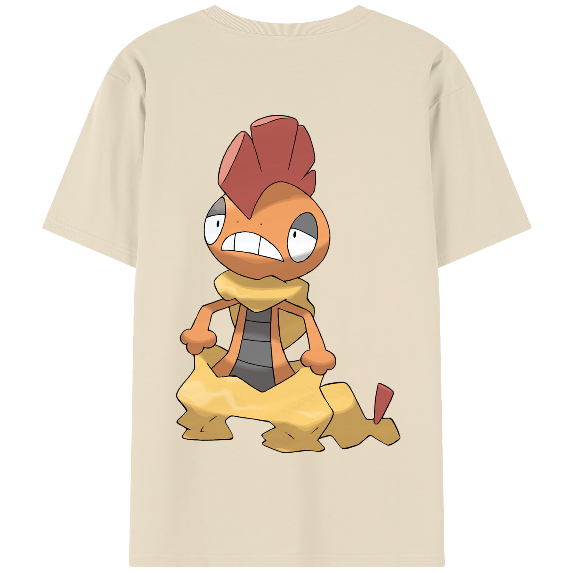 （画像用） ポケットモンスター Pokémon 綿100％半袖Tシャツ（背面プリント）