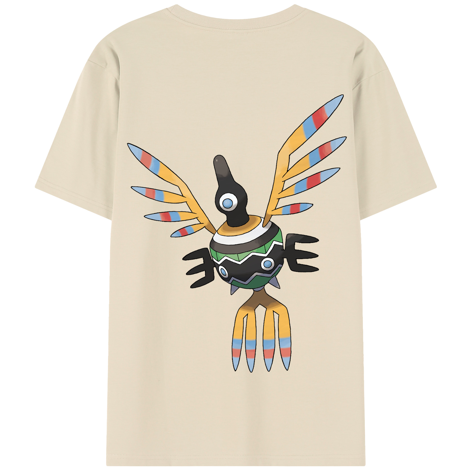 （画像用） ポケットモンスター Pokémon 綿100％半袖Tシャツ（背面プリント）