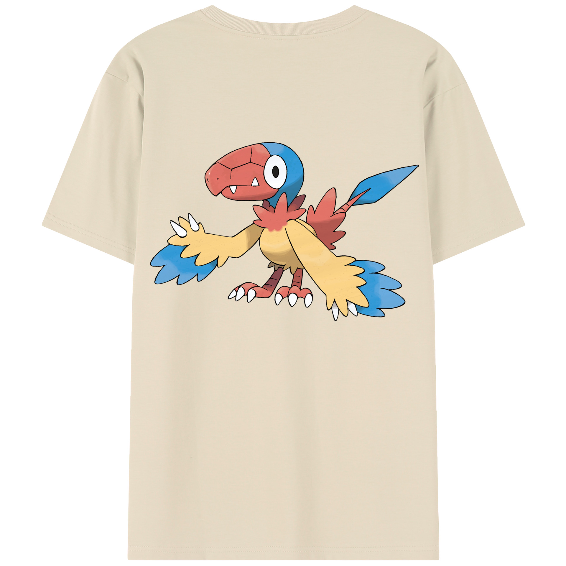 （画像用） ポケットモンスター Pokémon 綿100％半袖Tシャツ（背面プリント）