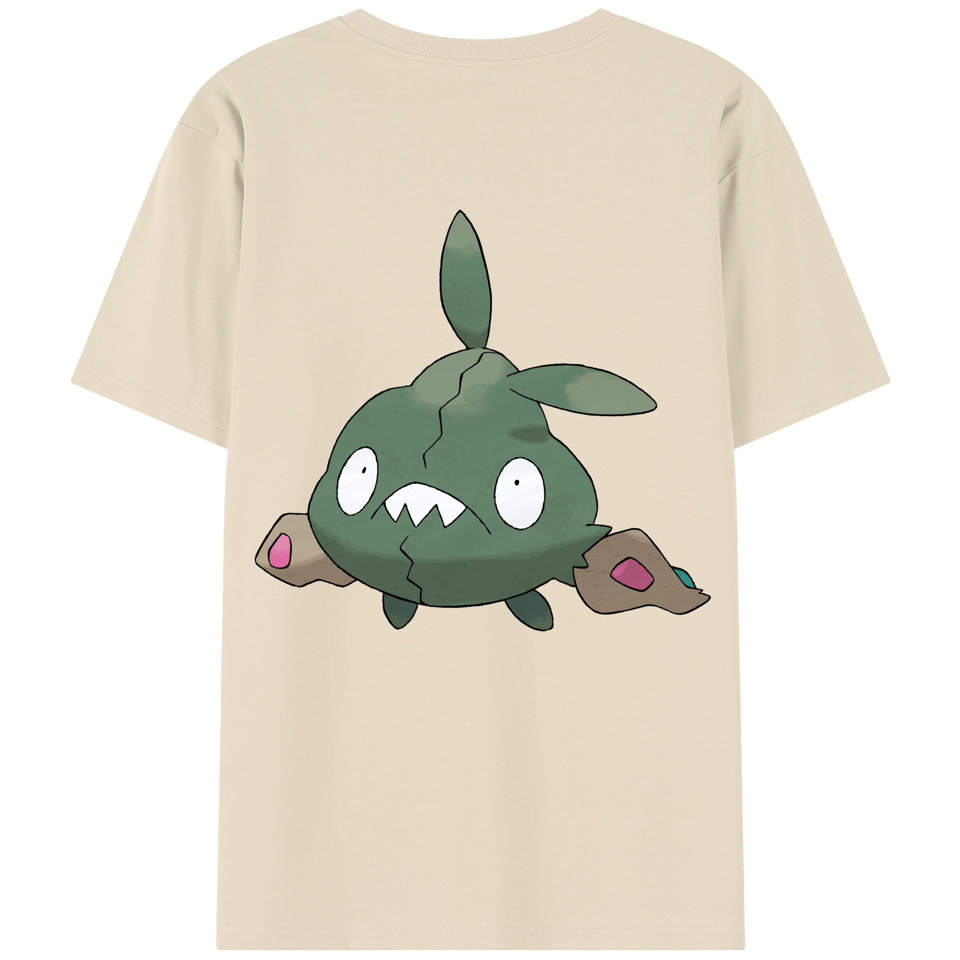 （画像用） ポケットモンスター Pokémon 綿100％半袖Tシャツ（背面プリント）