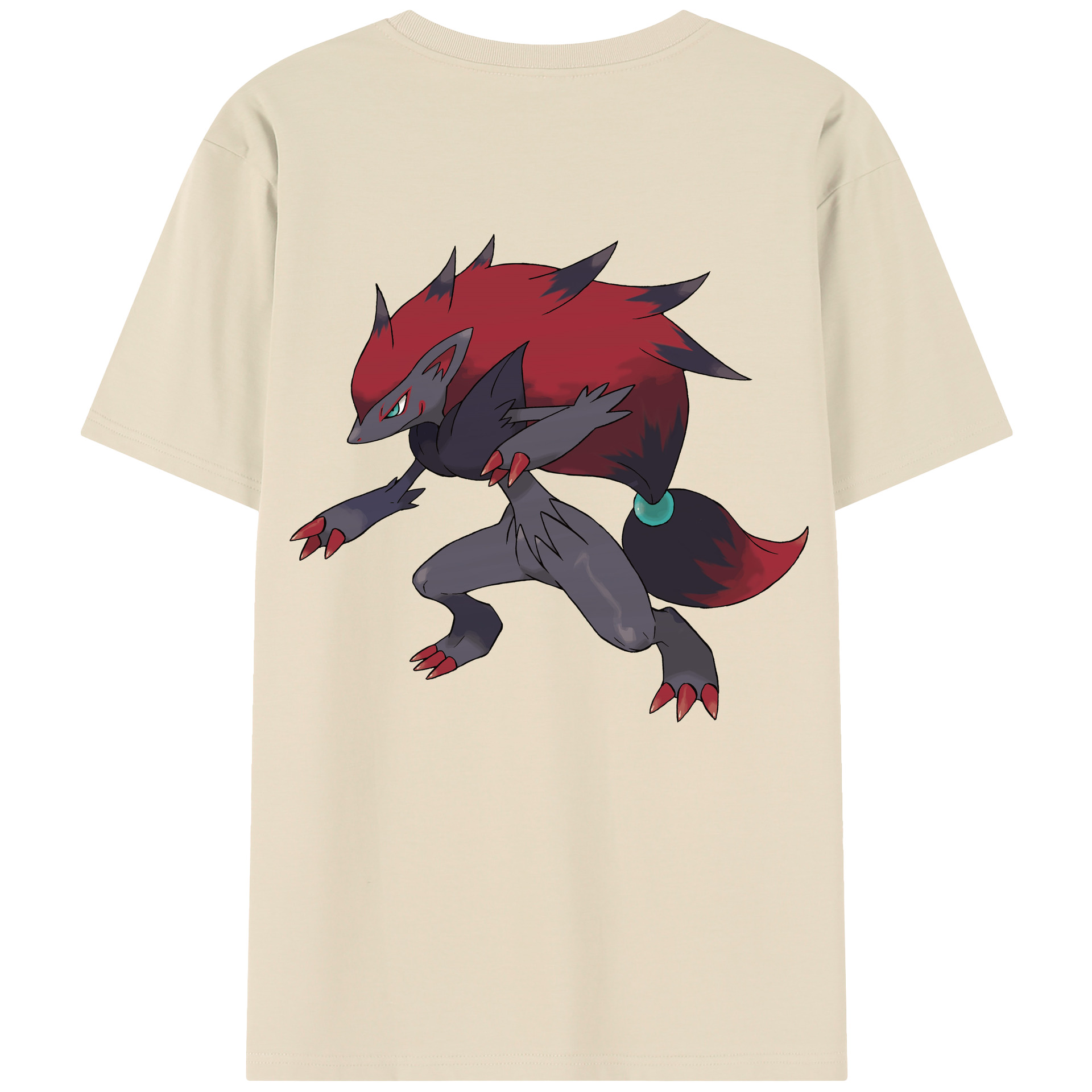 （画像用） ポケットモンスター Pokémon 綿100％半袖Tシャツ（背面プリント）