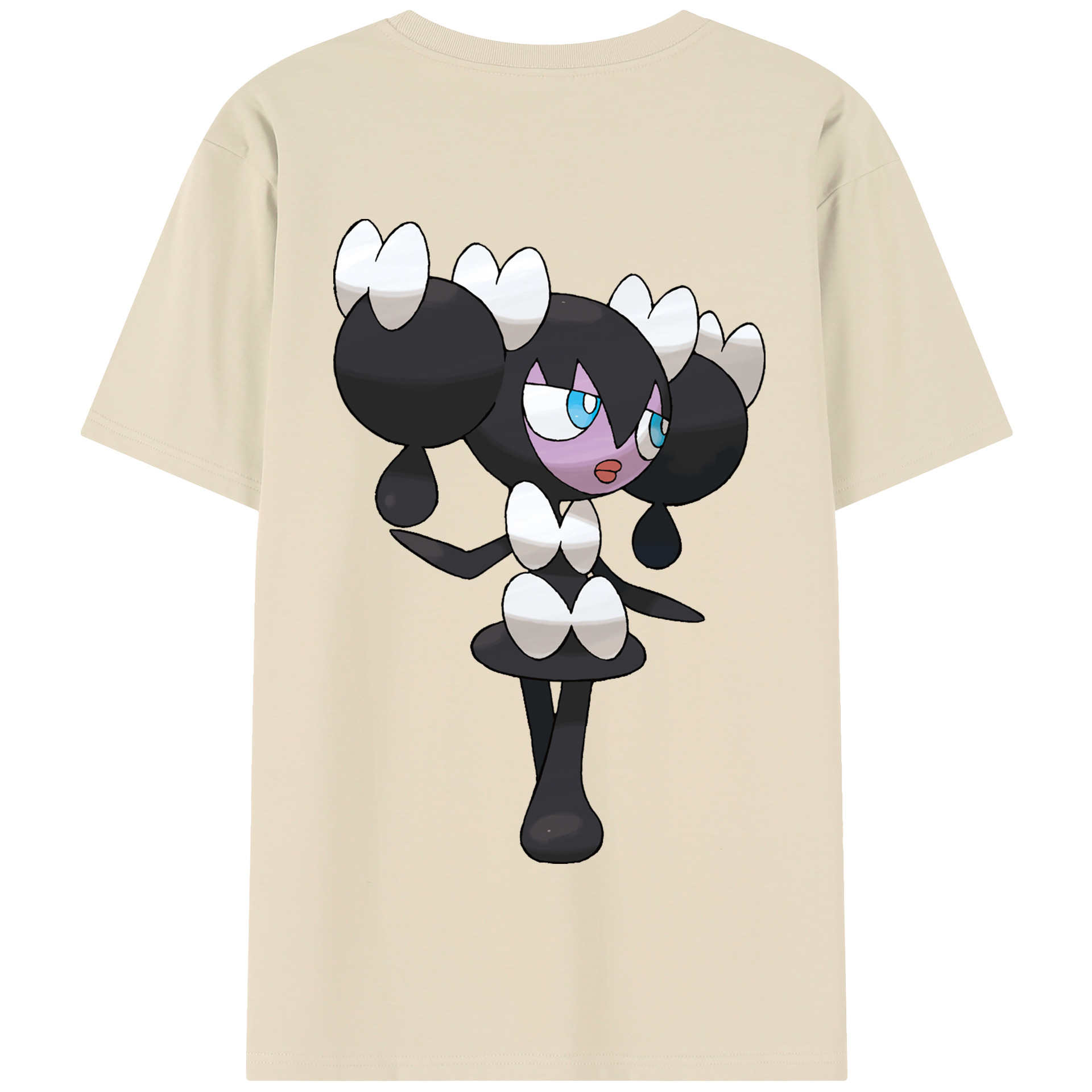（画像用） ポケットモンスター Pokémon 綿100％半袖Tシャツ（背面プリント）