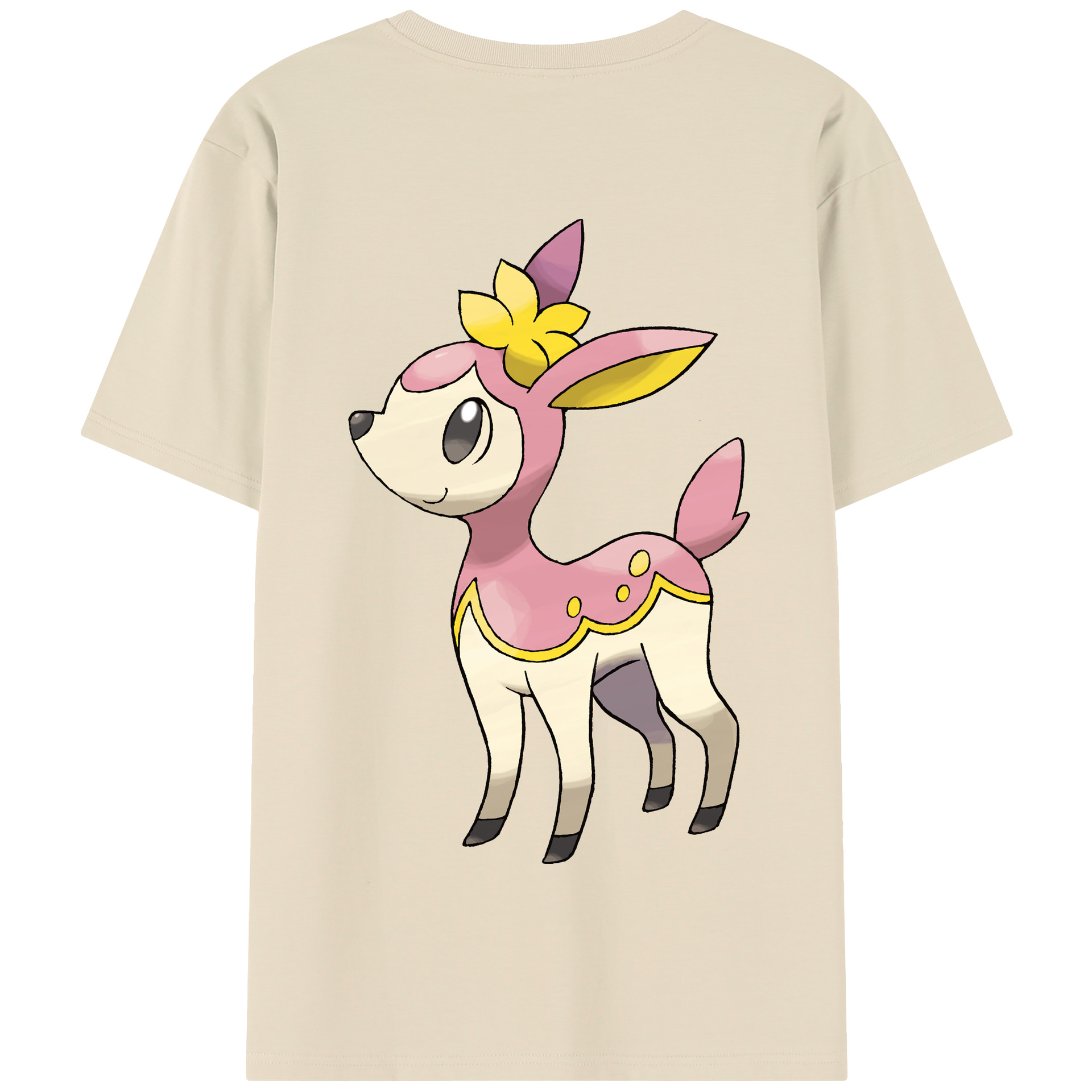 （画像用） ポケットモンスター Pokémon 綿100％半袖Tシャツ（背面プリント）