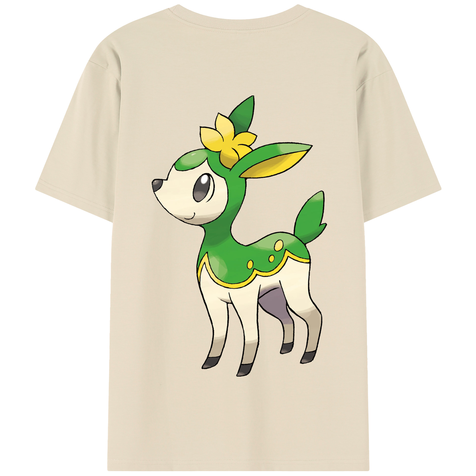 （画像用） ポケットモンスター Pokémon 綿100％半袖Tシャツ（背面プリント）