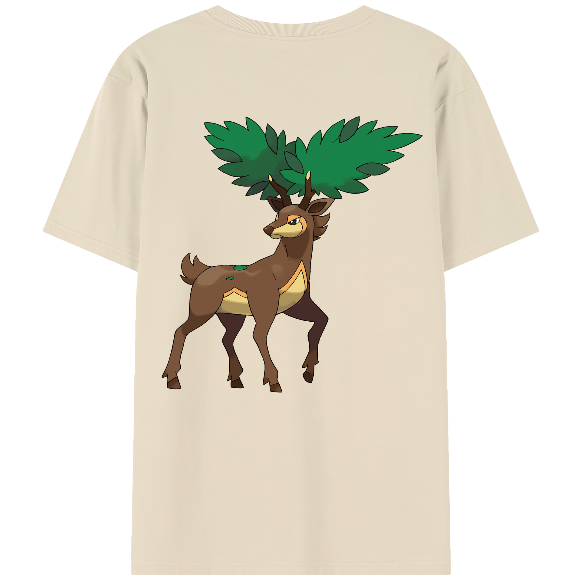 （画像用） ポケットモンスター Pokémon 綿100％半袖Tシャツ（背面プリント）