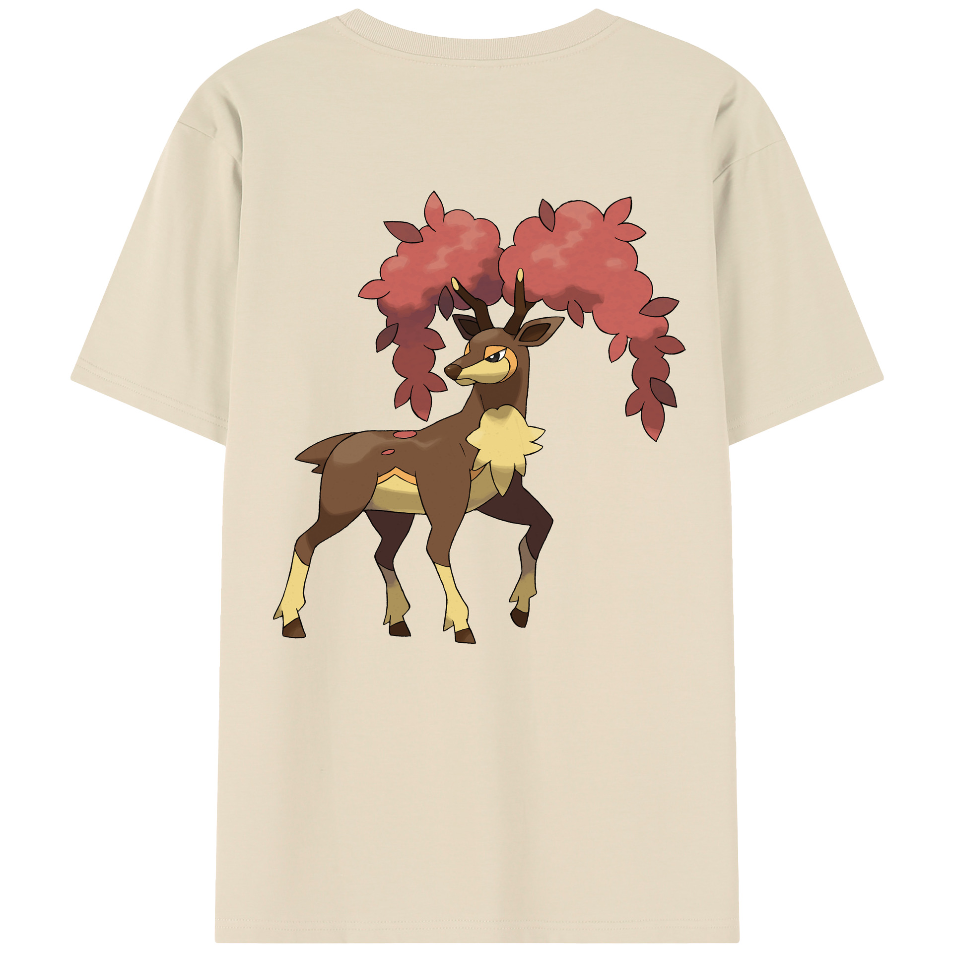 （画像用） ポケットモンスター Pokémon 綿100％半袖Tシャツ（背面プリント）