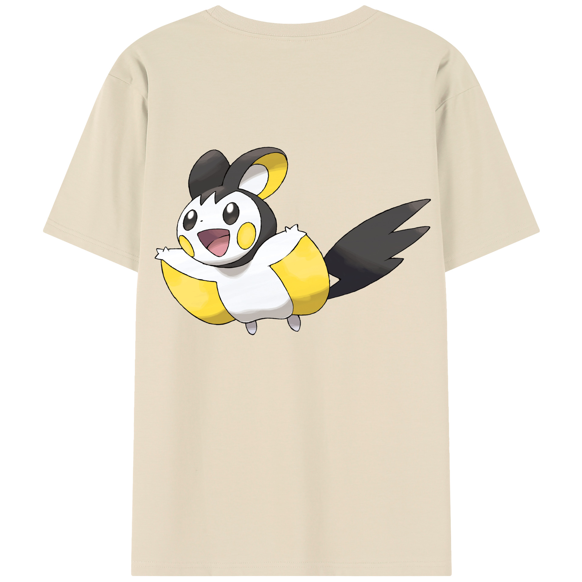 （画像用） ポケットモンスター Pokémon 綿100％半袖Tシャツ（背面プリント）