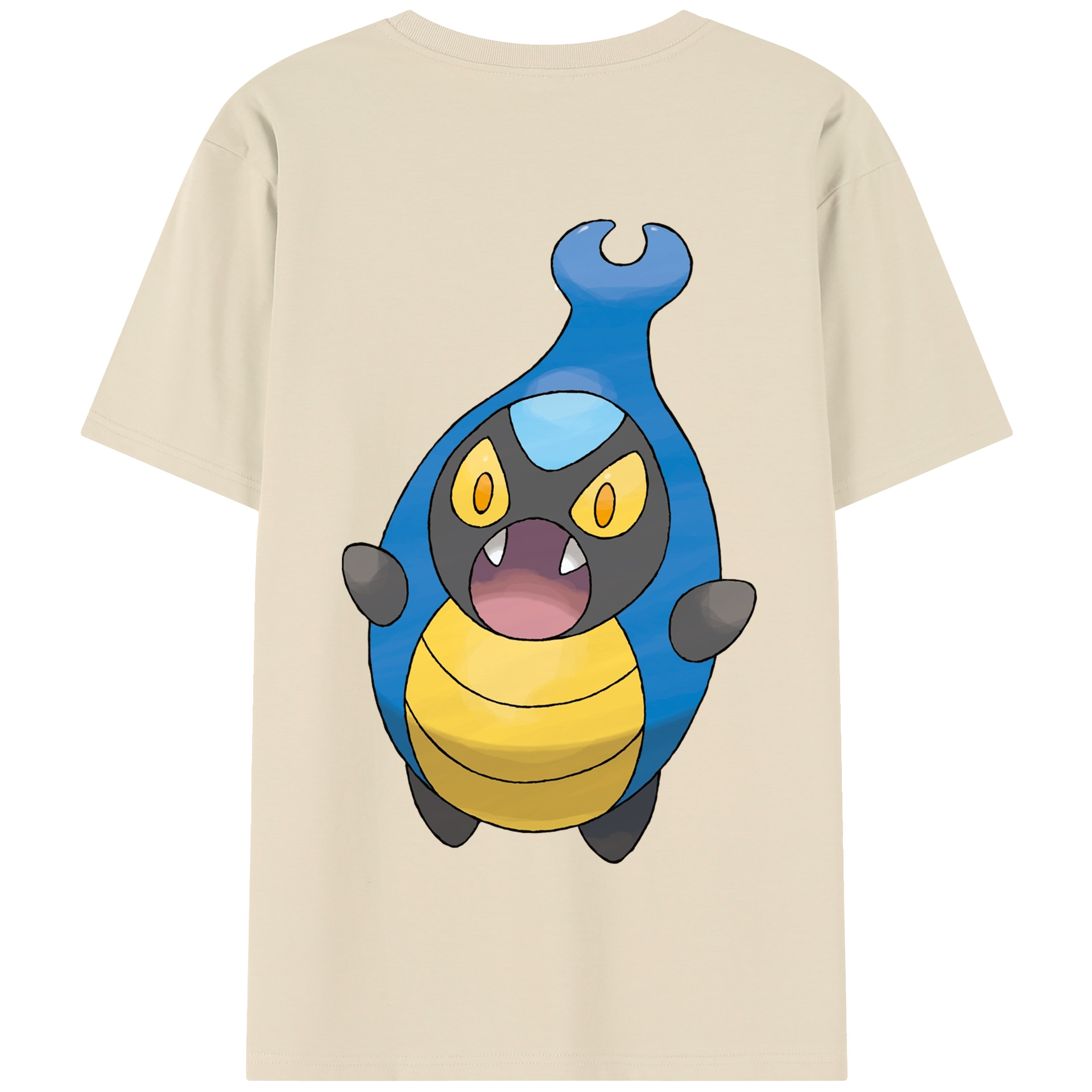 （画像用） ポケットモンスター Pokémon 綿100％半袖Tシャツ（背面プリント）
