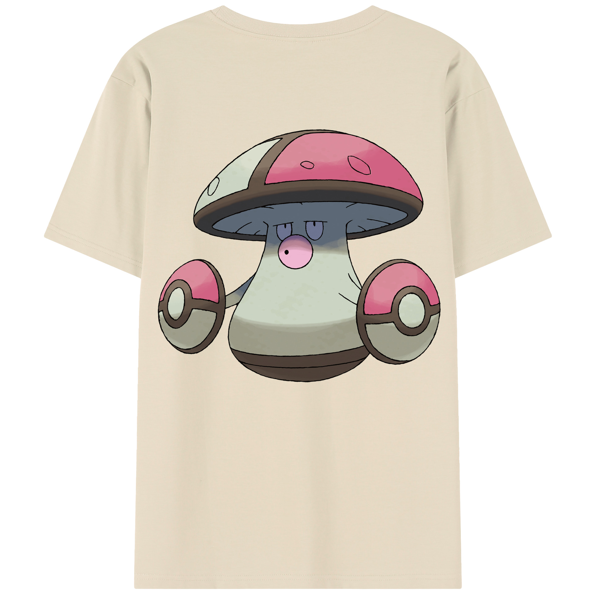 （画像用） ポケットモンスター Pokémon 綿100％半袖Tシャツ（背面プリント）