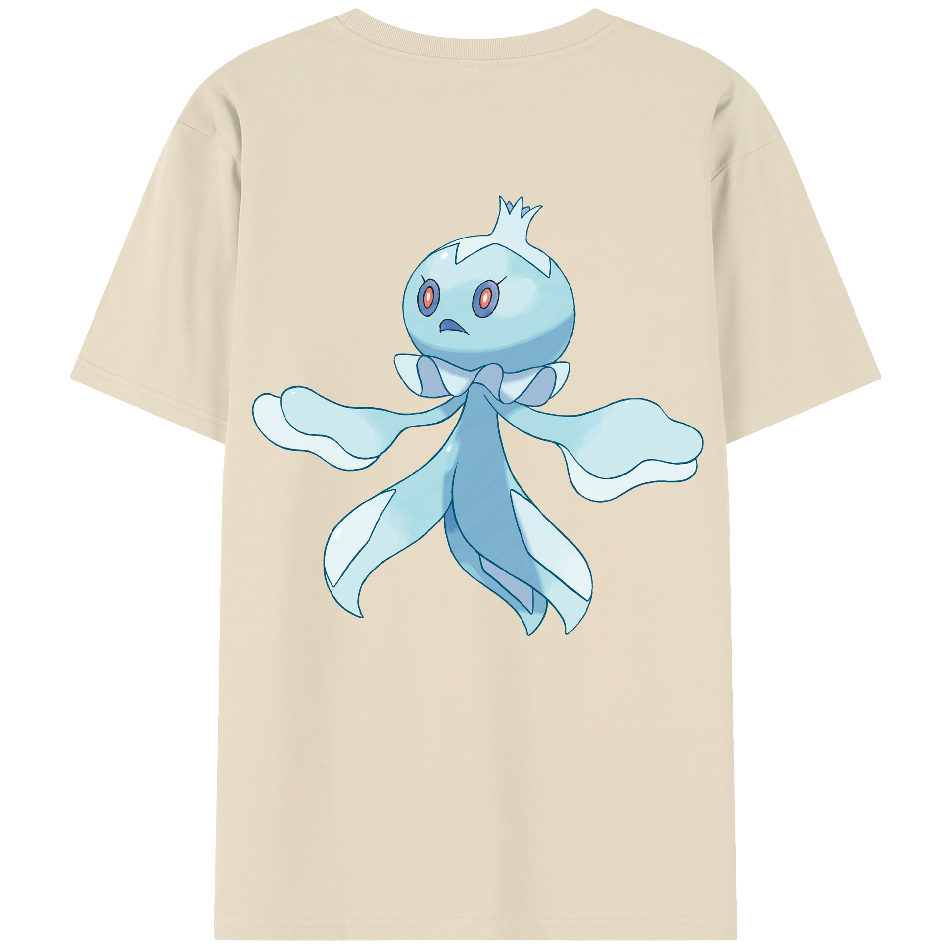 （画像用） ポケットモンスター Pokémon 綿100％半袖Tシャツ（背面プリント）