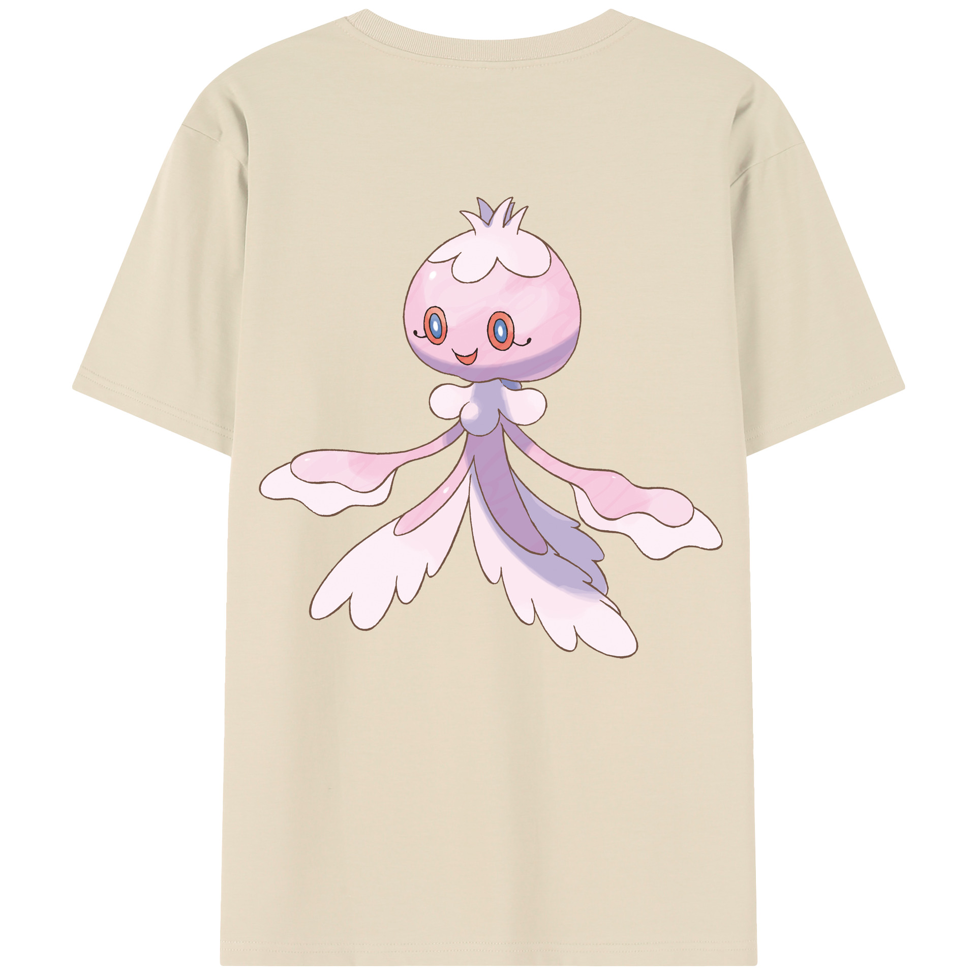 （画像用） ポケットモンスター Pokémon 綿100％半袖Tシャツ（背面プリント）