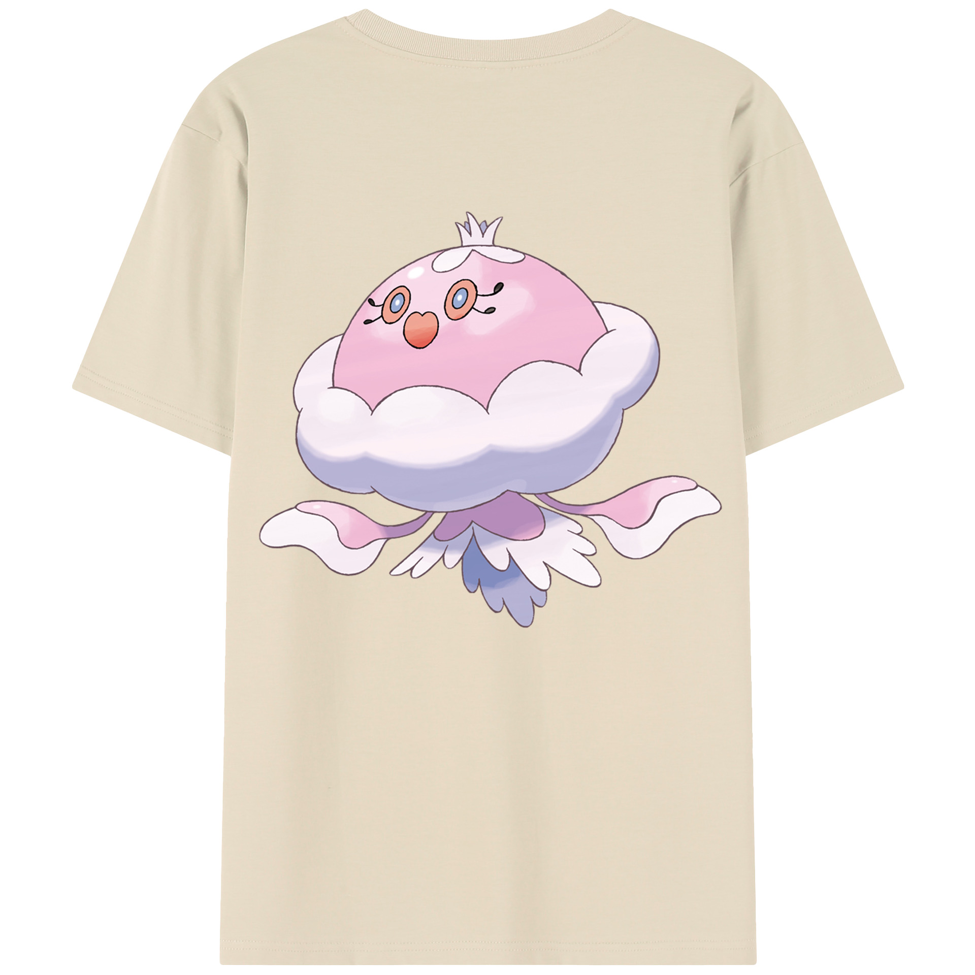 （画像用） ポケットモンスター Pokémon 綿100％半袖Tシャツ（背面プリント）
