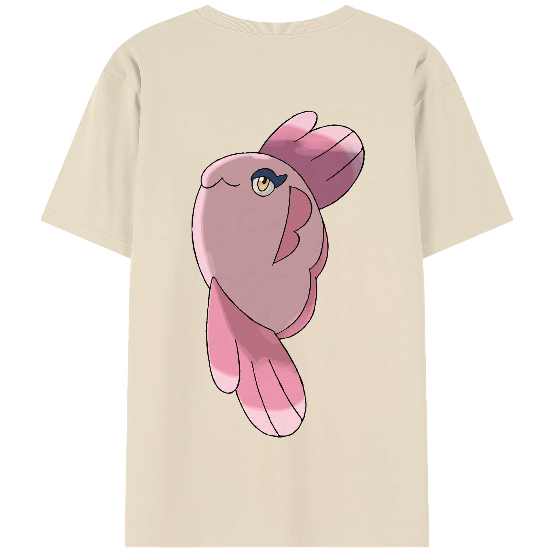 （画像用） ポケットモンスター Pokémon 綿100％半袖Tシャツ（背面プリント）