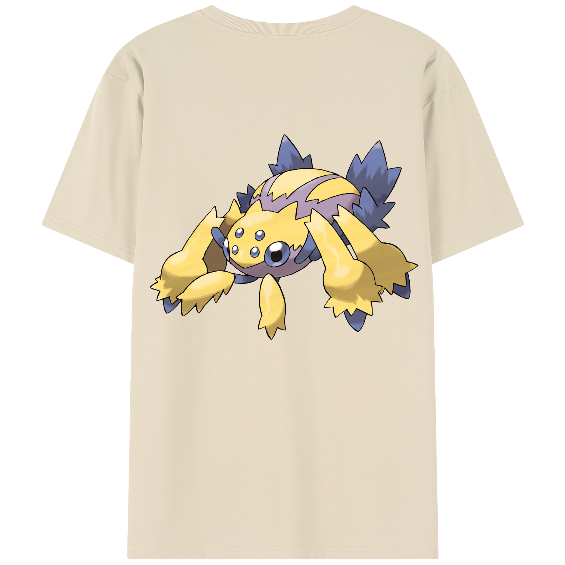 （画像用） ポケットモンスター Pokémon 綿100％半袖Tシャツ（背面プリント）
