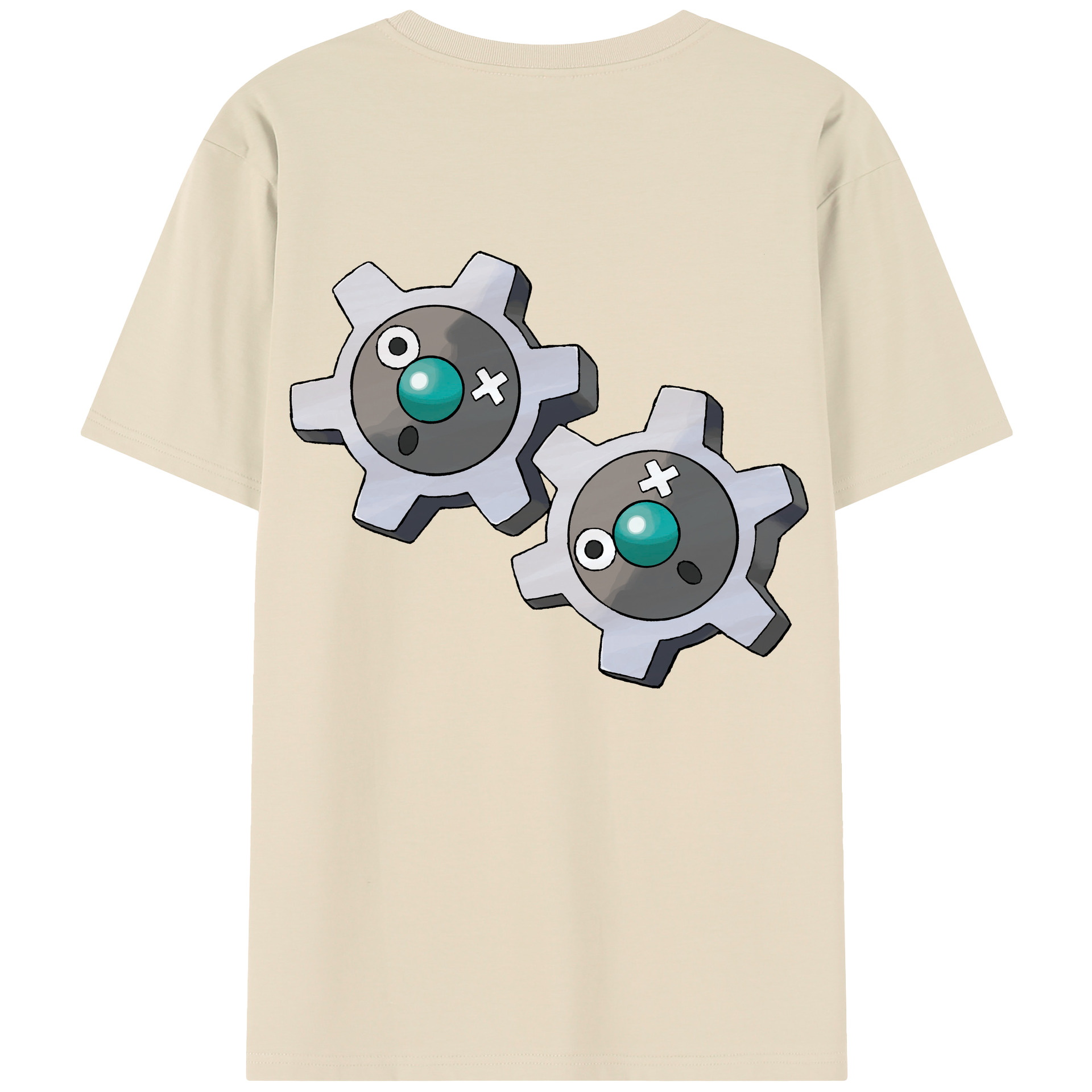 （画像用） ポケットモンスター Pokémon 綿100％半袖Tシャツ（背面プリント）
