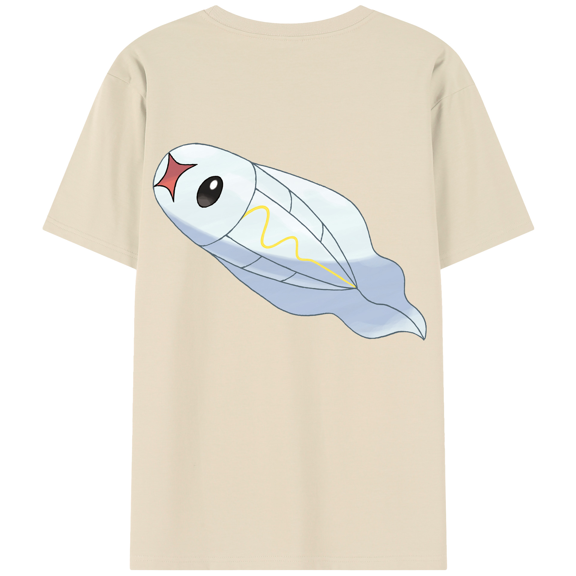 （画像用） ポケットモンスター Pokémon 綿100％半袖Tシャツ（背面プリント）