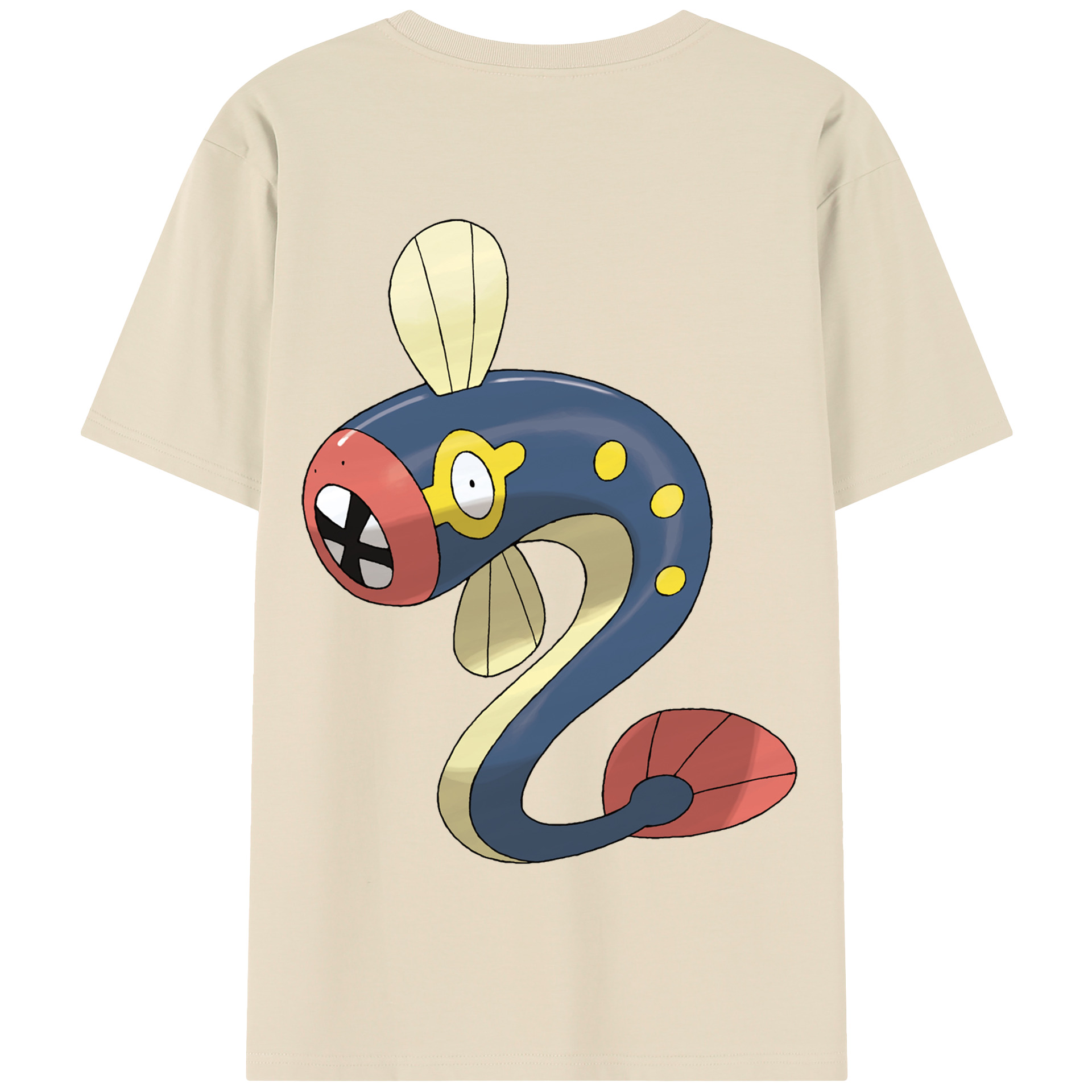 （画像用） ポケットモンスター Pokémon 綿100％半袖Tシャツ（背面プリント）