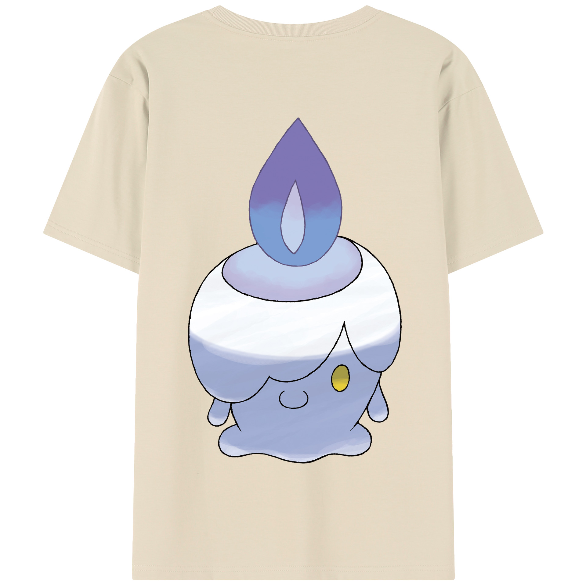 （画像用） ポケットモンスター Pokémon 綿100％半袖Tシャツ（背面プリント）