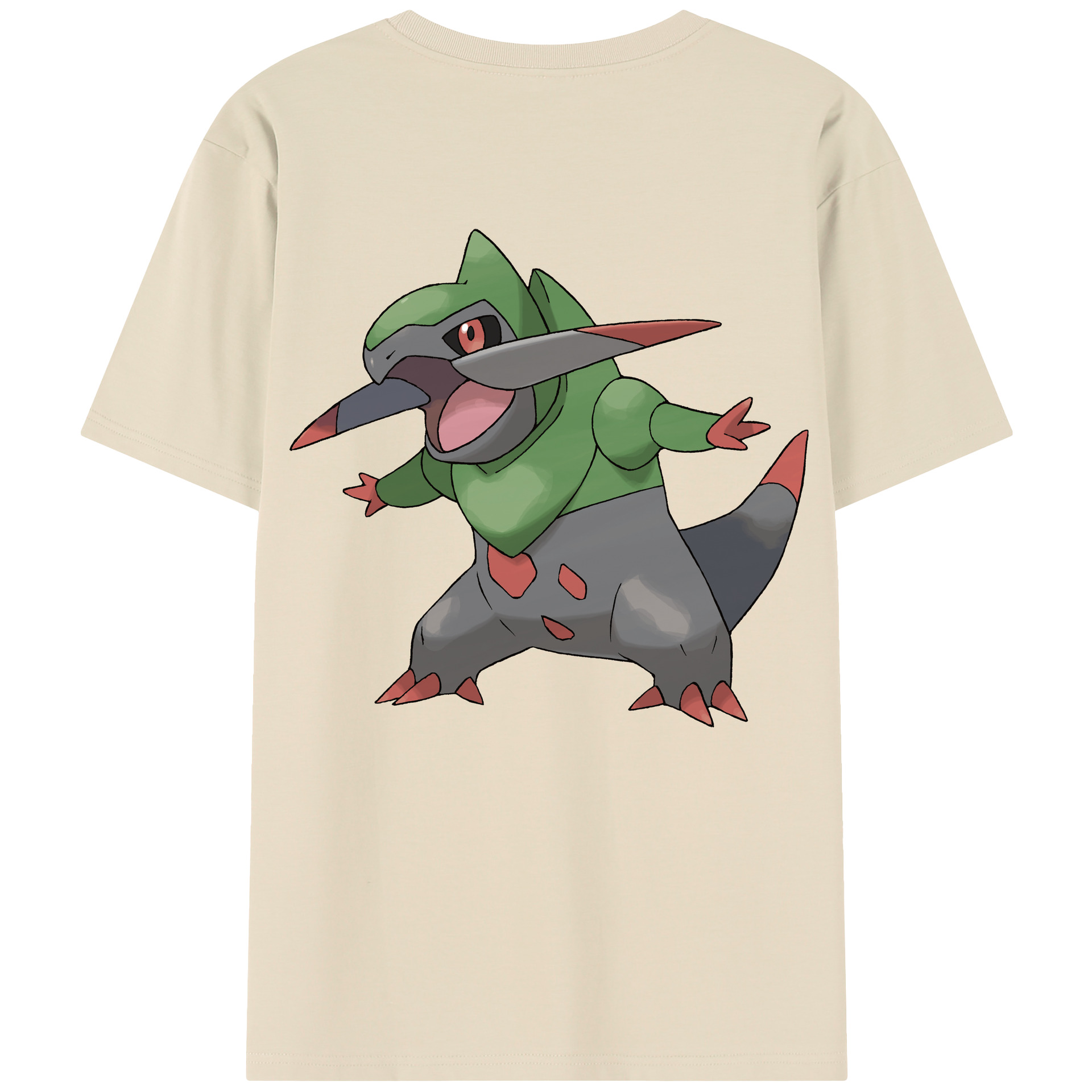 （画像用） ポケットモンスター Pokémon 綿100％半袖Tシャツ（背面プリント）