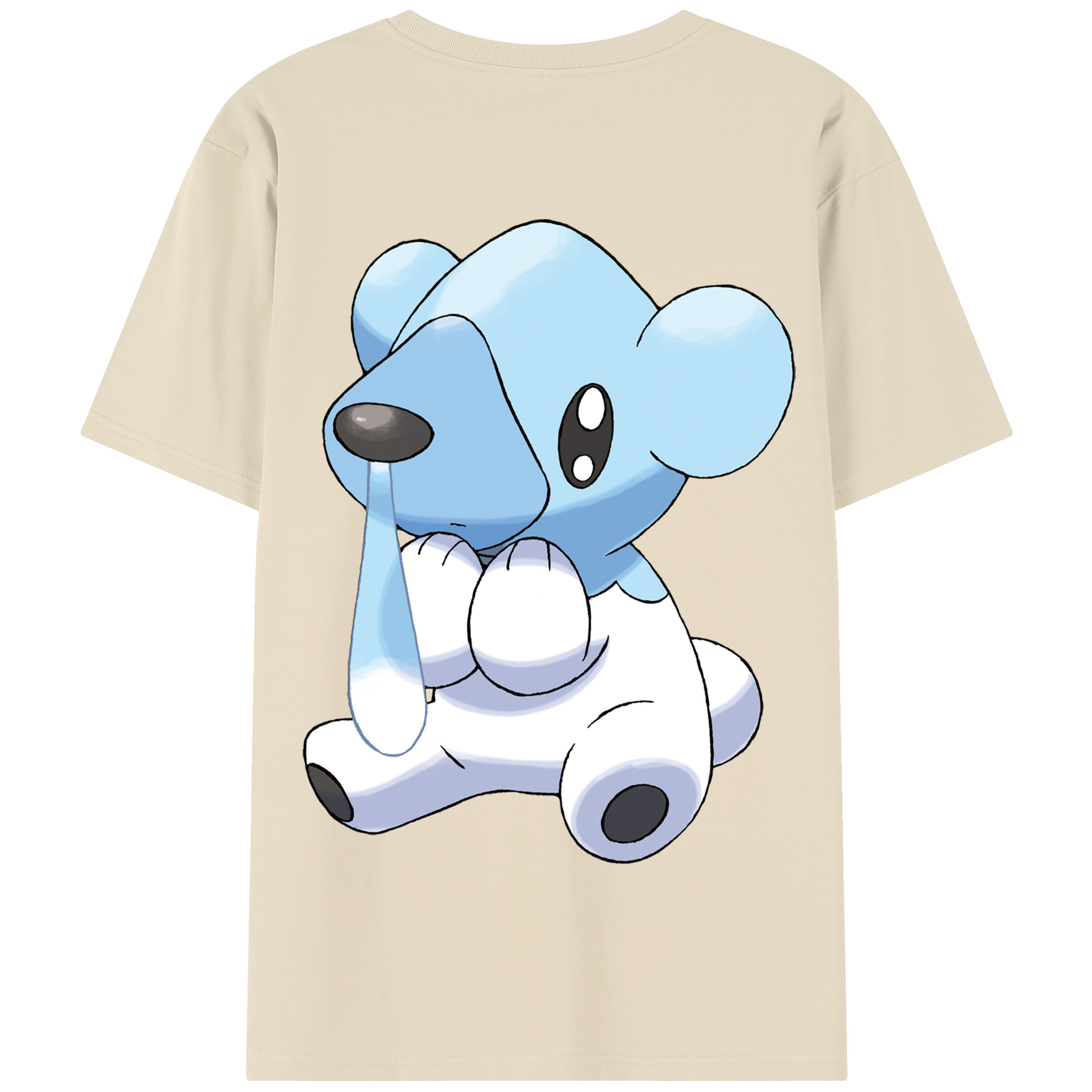 （画像用） ポケットモンスター Pokémon 綿100％半袖Tシャツ（背面プリント）