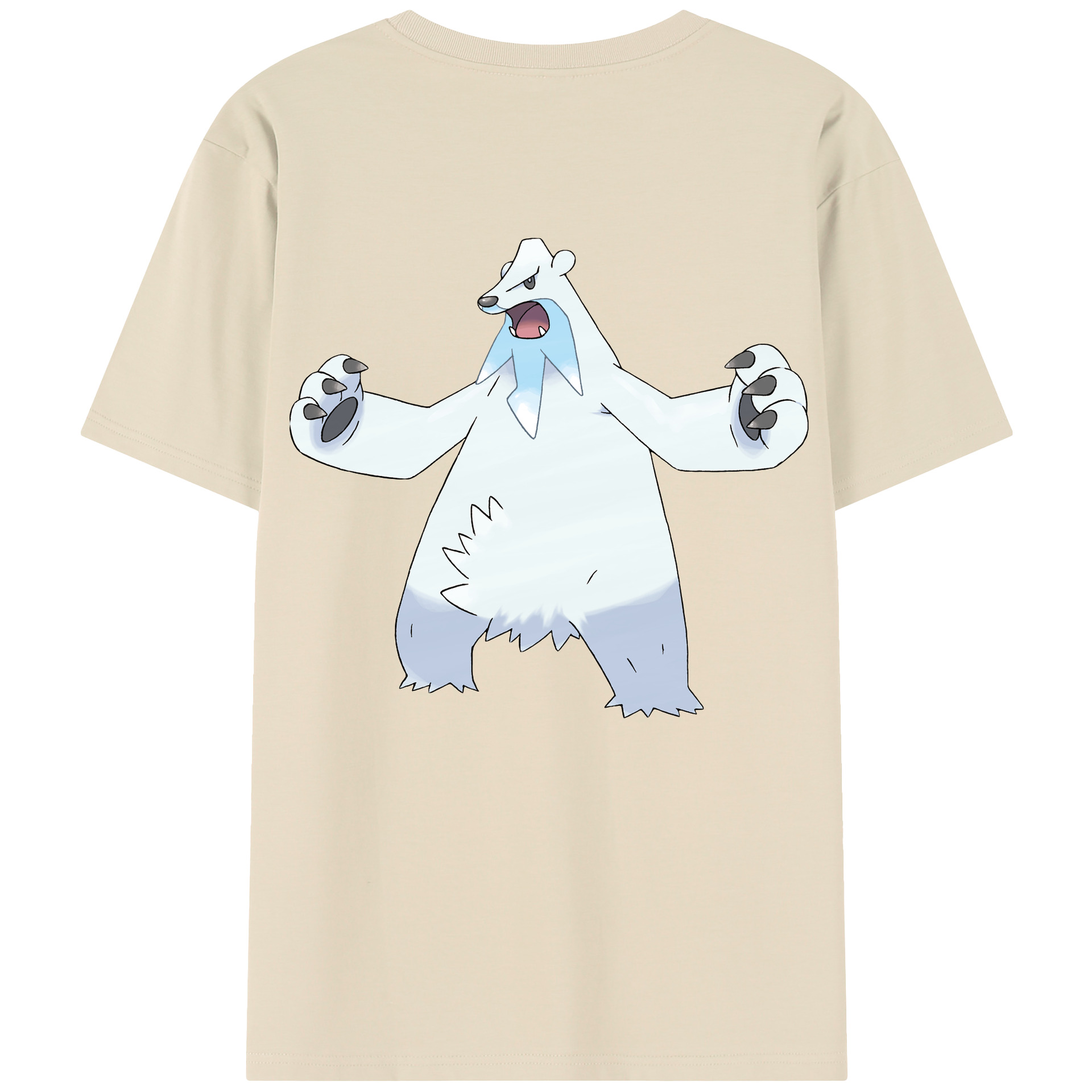 （画像用） ポケットモンスター Pokémon 綿100％半袖Tシャツ（背面プリント）