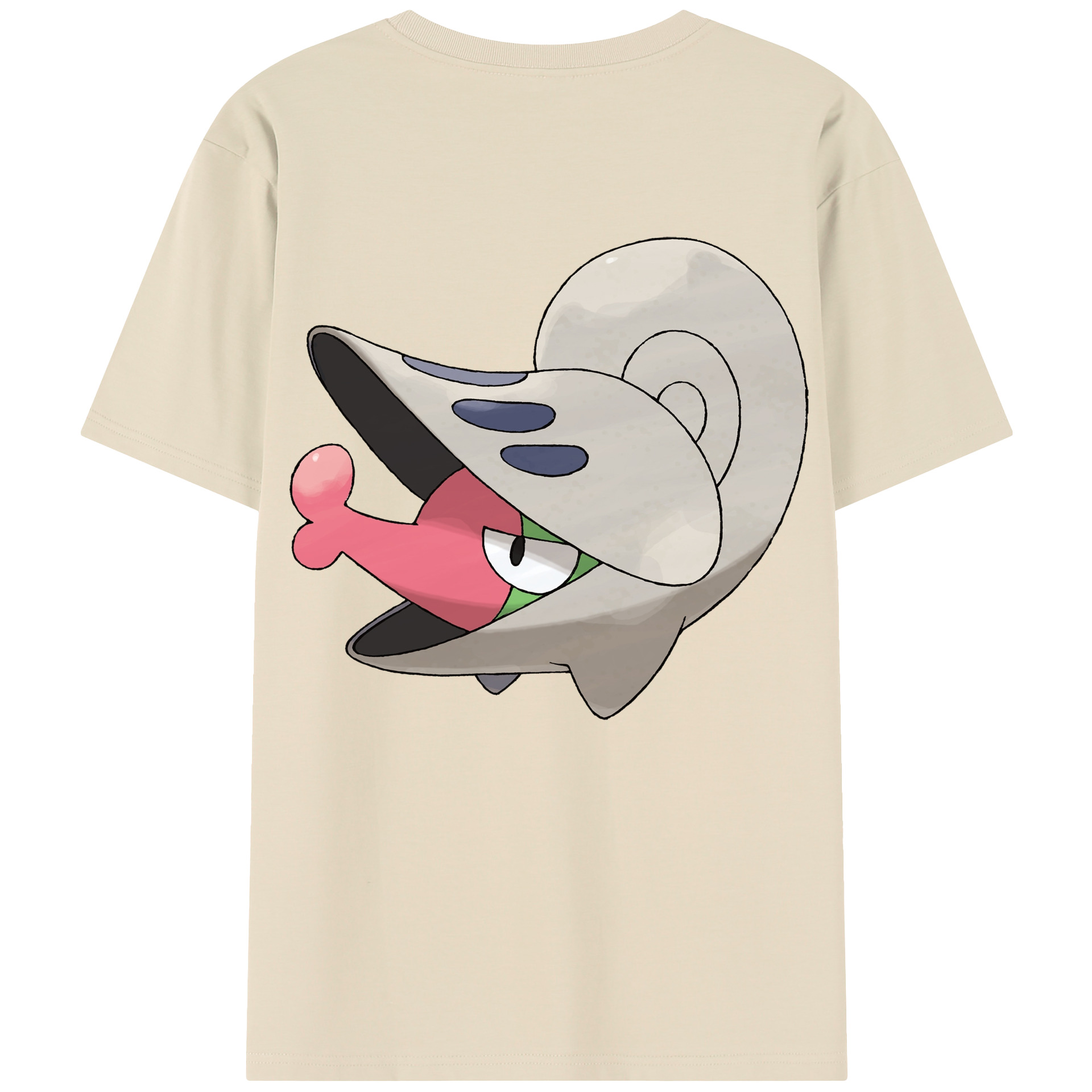 （画像用） ポケットモンスター Pokémon 綿100％半袖Tシャツ（背面プリント）