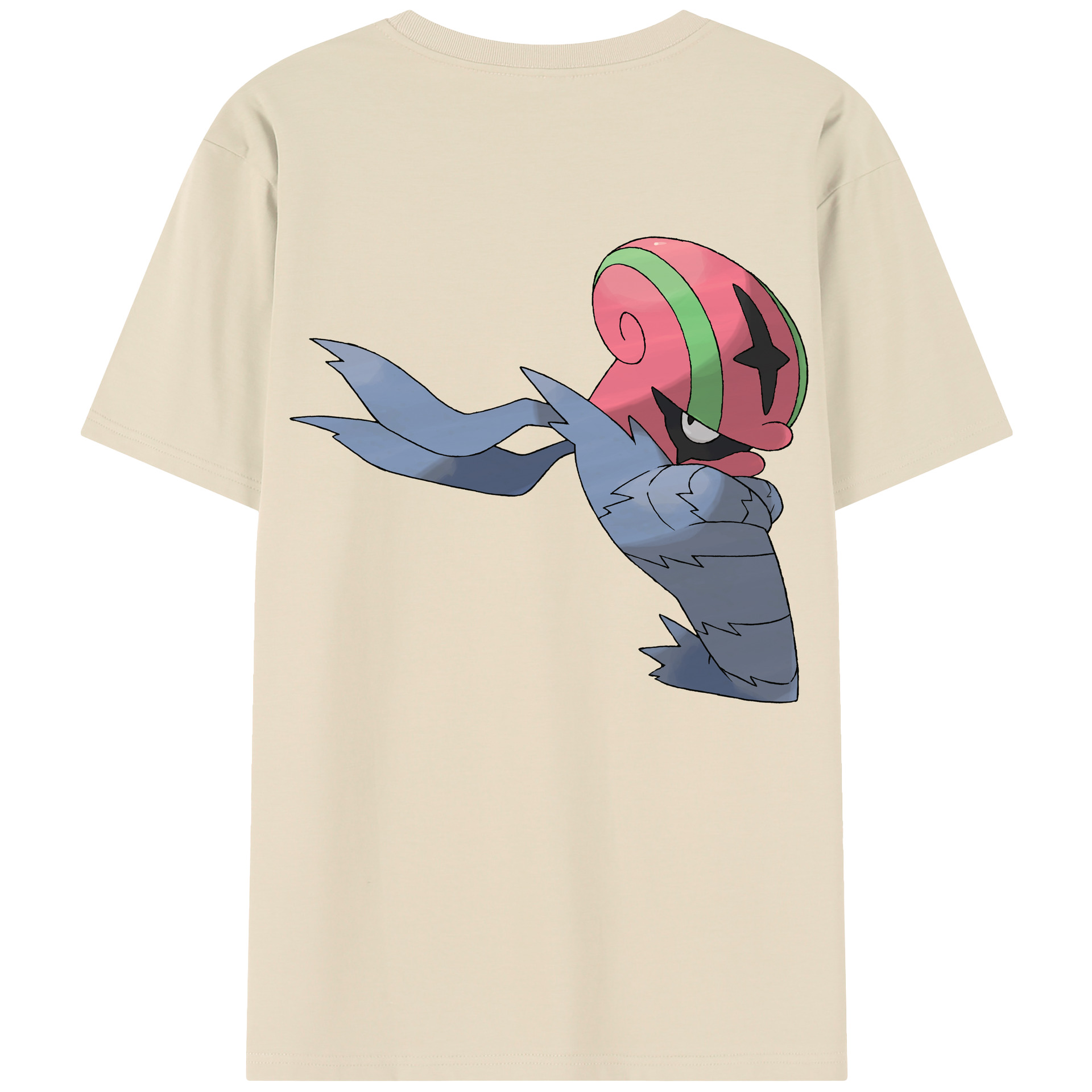 （画像用） ポケットモンスター Pokémon 綿100％半袖Tシャツ（背面プリント）