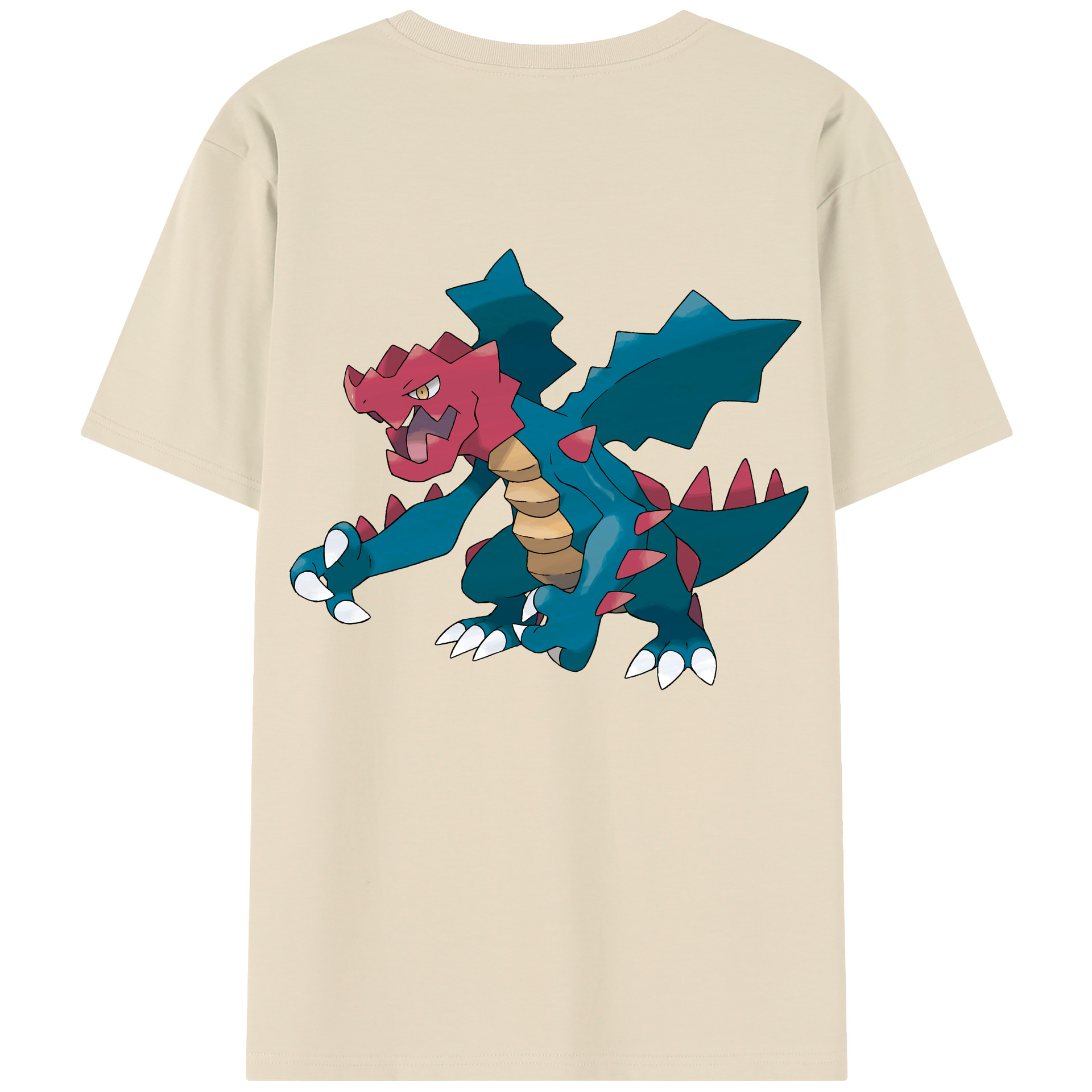 （画像用） ポケットモンスター Pokémon 綿100％半袖Tシャツ（背面プリント）