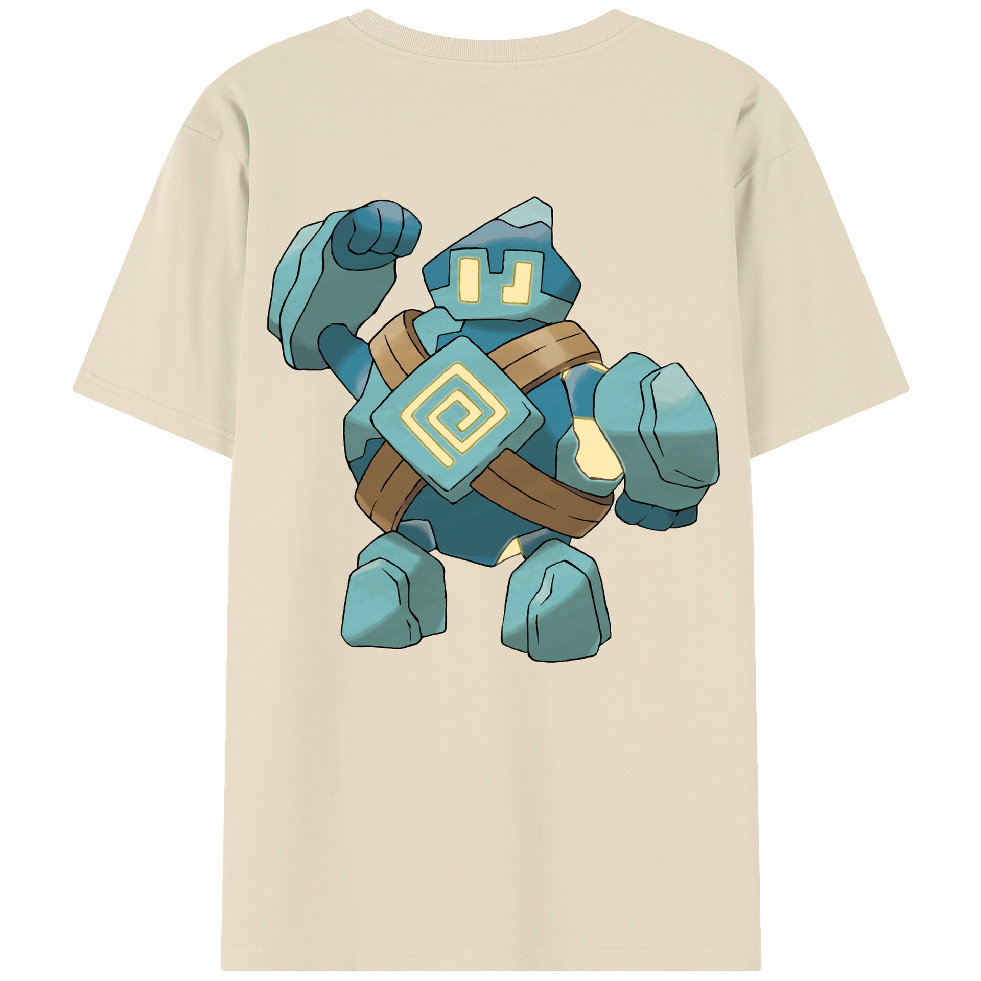 （画像用） ポケットモンスター Pokémon 綿100％半袖Tシャツ（背面プリント）