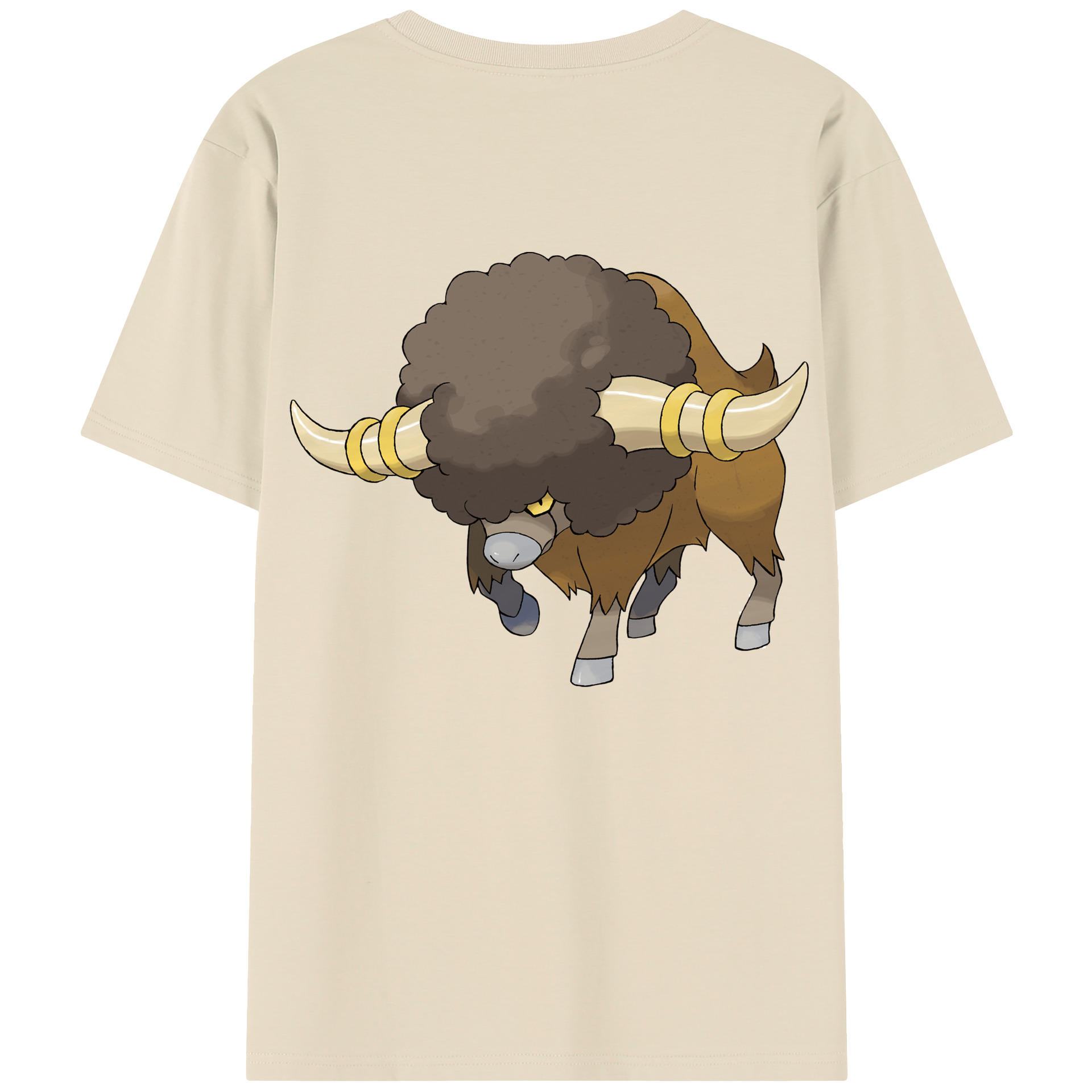 （画像用） ポケットモンスター Pokémon 綿100％半袖Tシャツ（背面プリント）