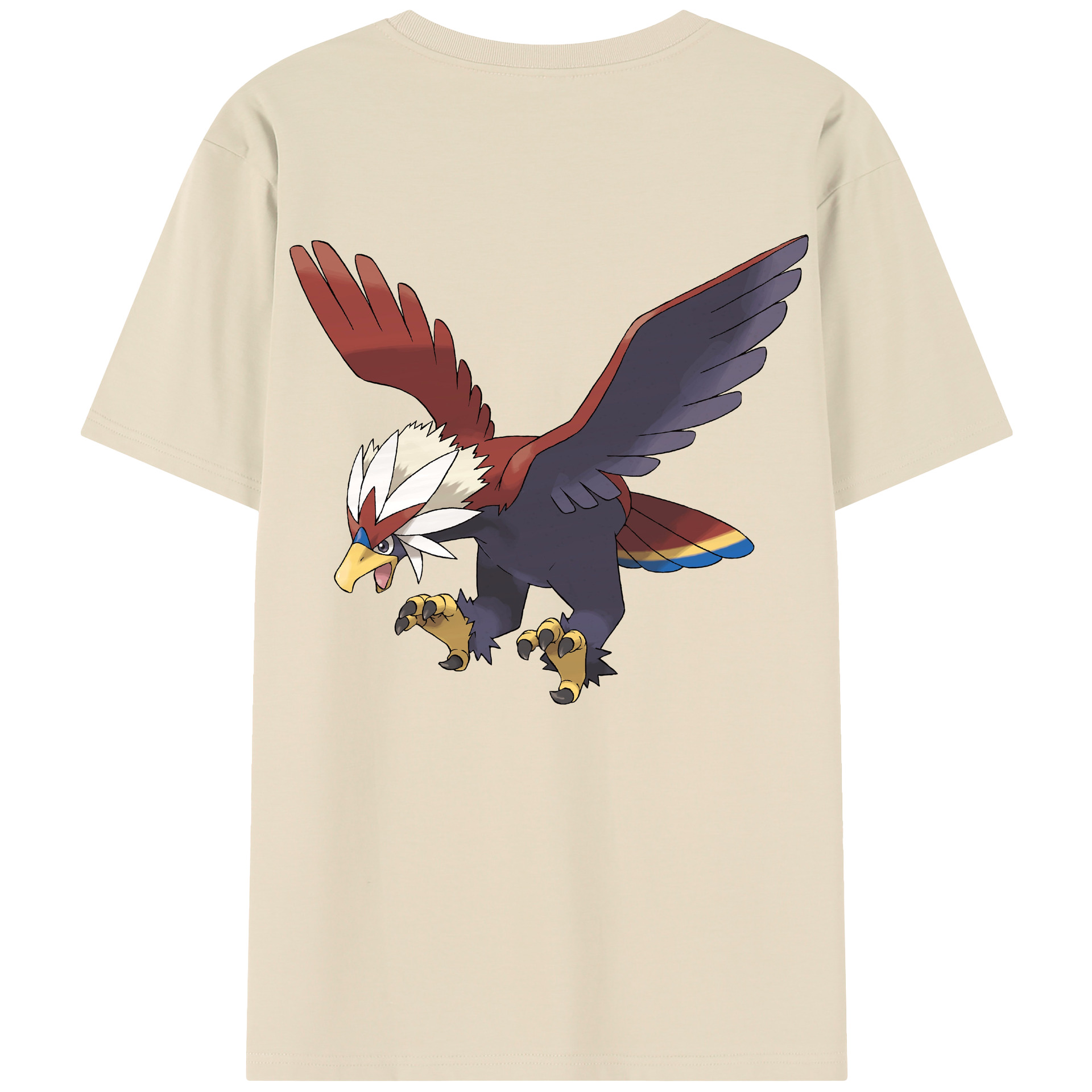 （画像用） ポケットモンスター Pokémon 綿100％半袖Tシャツ（背面プリント）