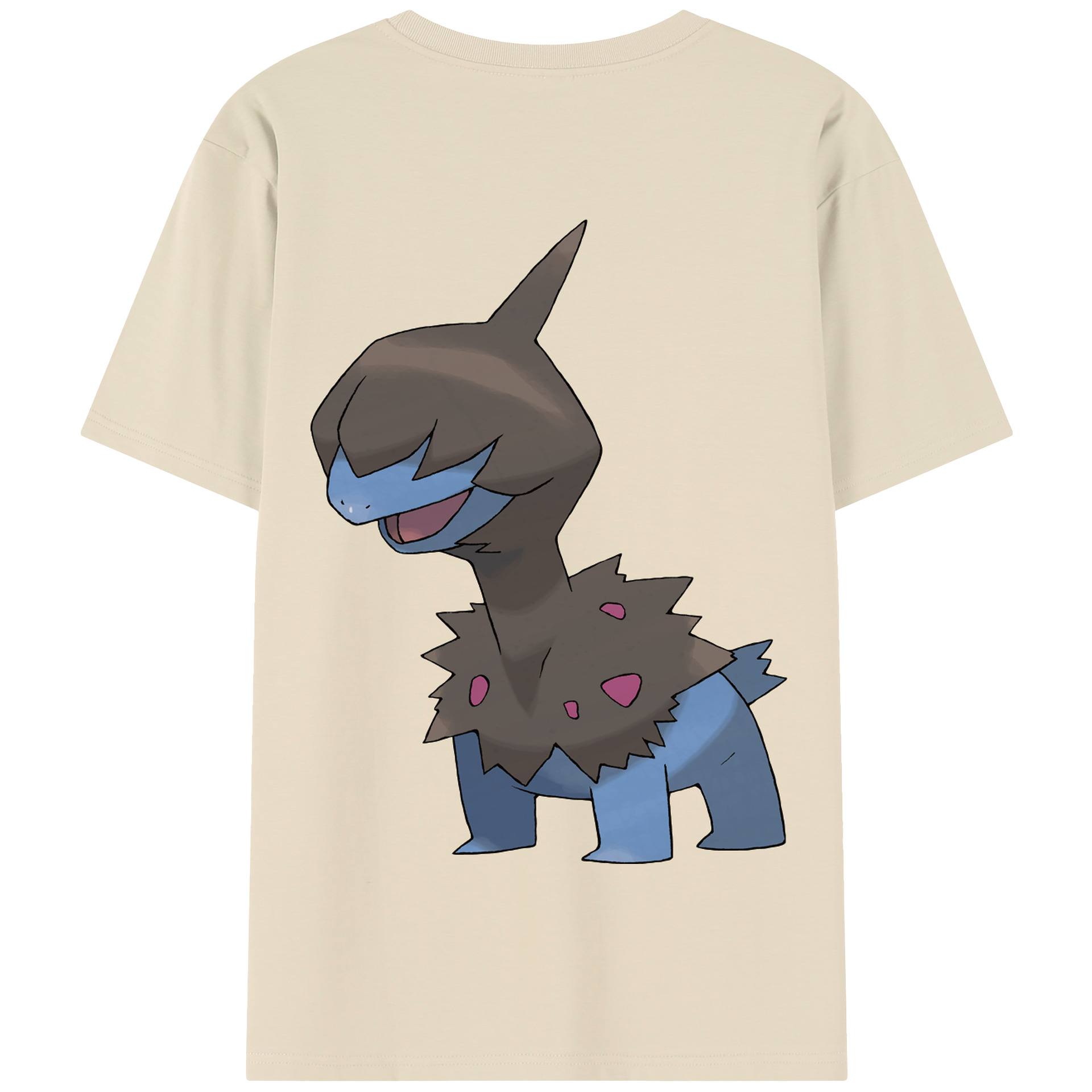 （画像用） ポケットモンスター Pokémon 綿100％半袖Tシャツ（背面プリント）