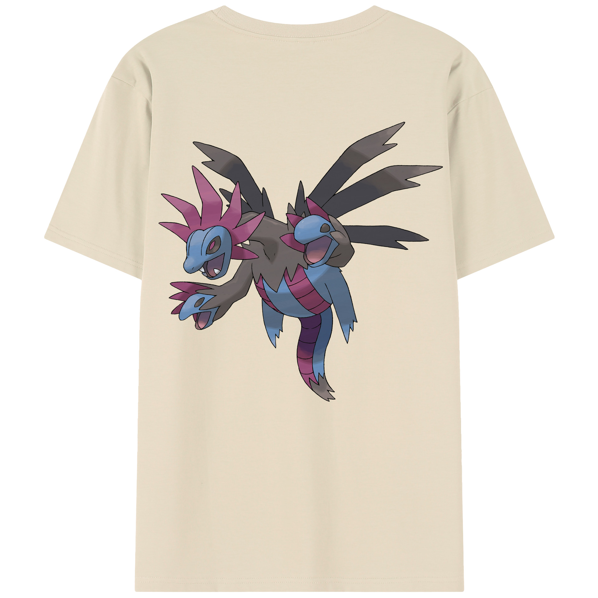 （画像用） ポケットモンスター Pokémon 綿100％半袖Tシャツ（背面プリント）
