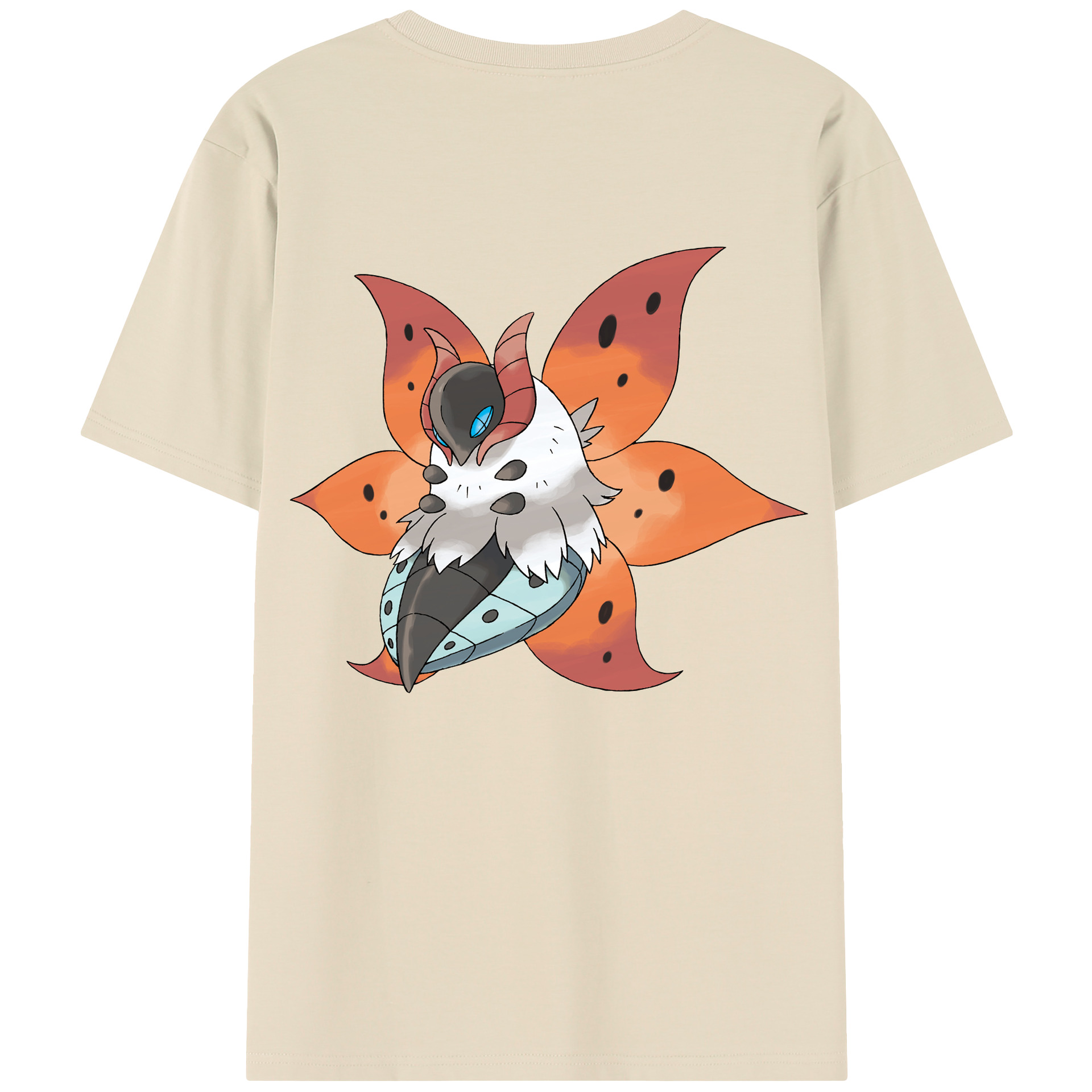 （画像用） ポケットモンスター Pokémon 綿100％半袖Tシャツ（背面プリント）