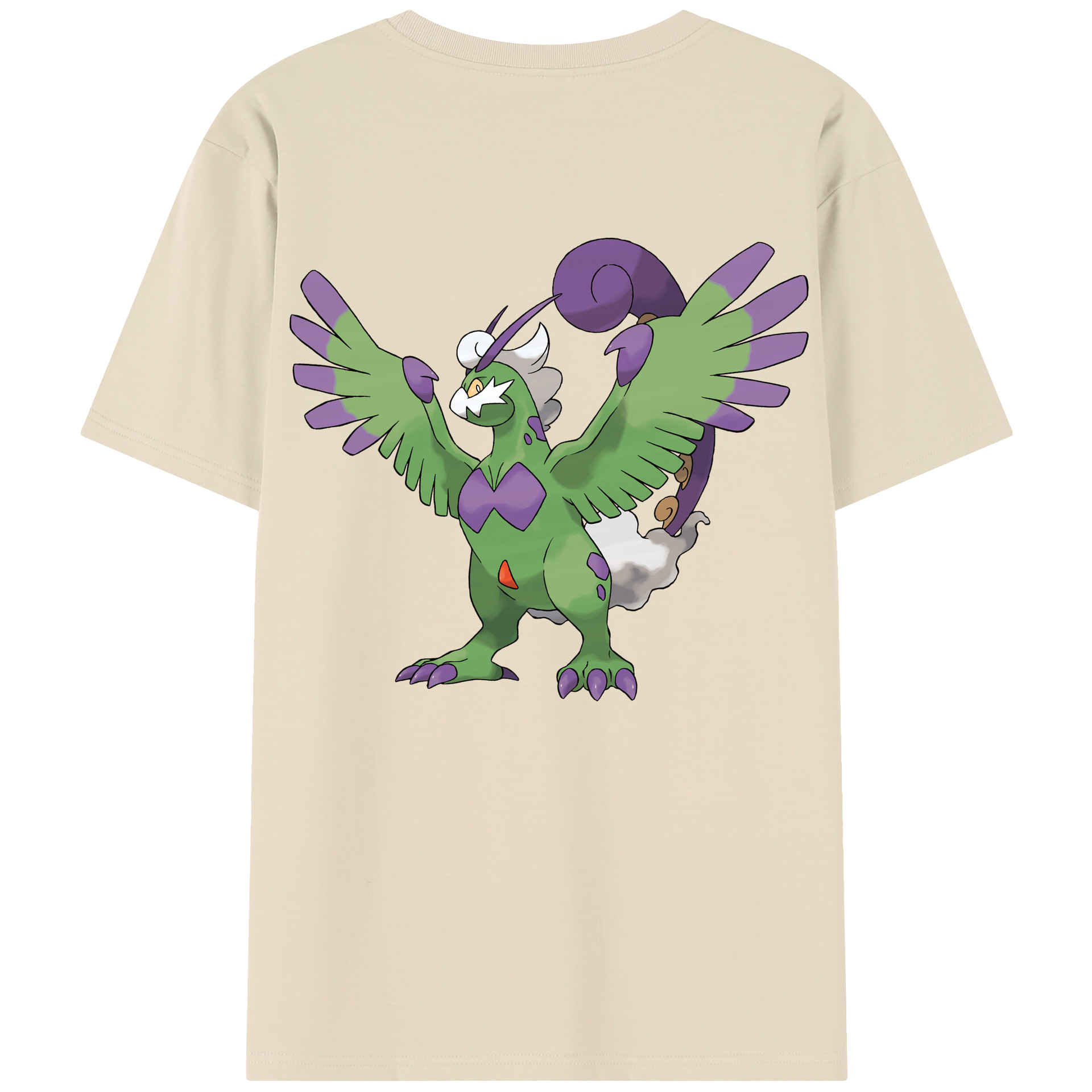 （画像用） ポケットモンスター Pokémon 綿100％半袖Tシャツ（背面プリント）