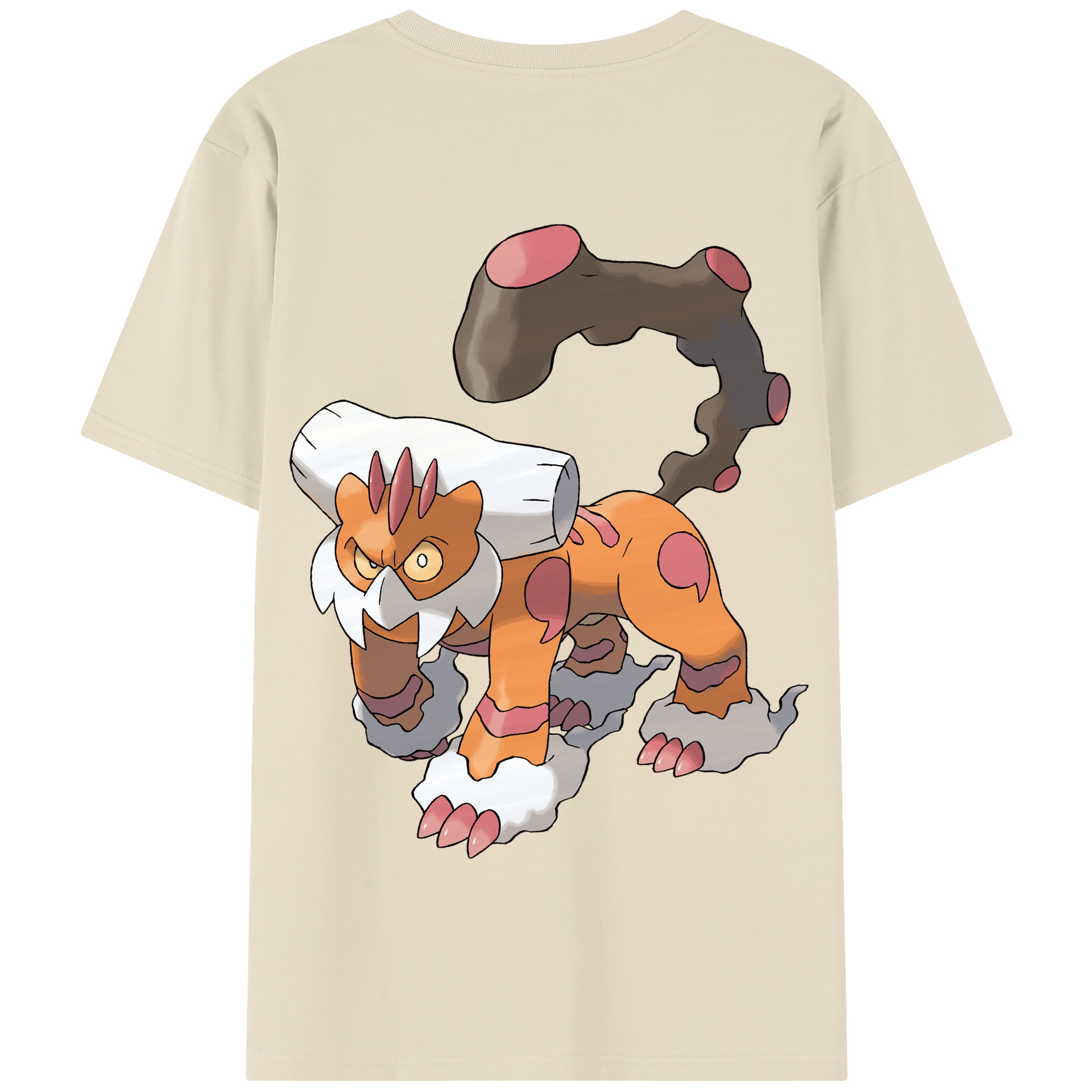 （画像用） ポケットモンスター Pokémon 綿100％半袖Tシャツ（背面プリント）