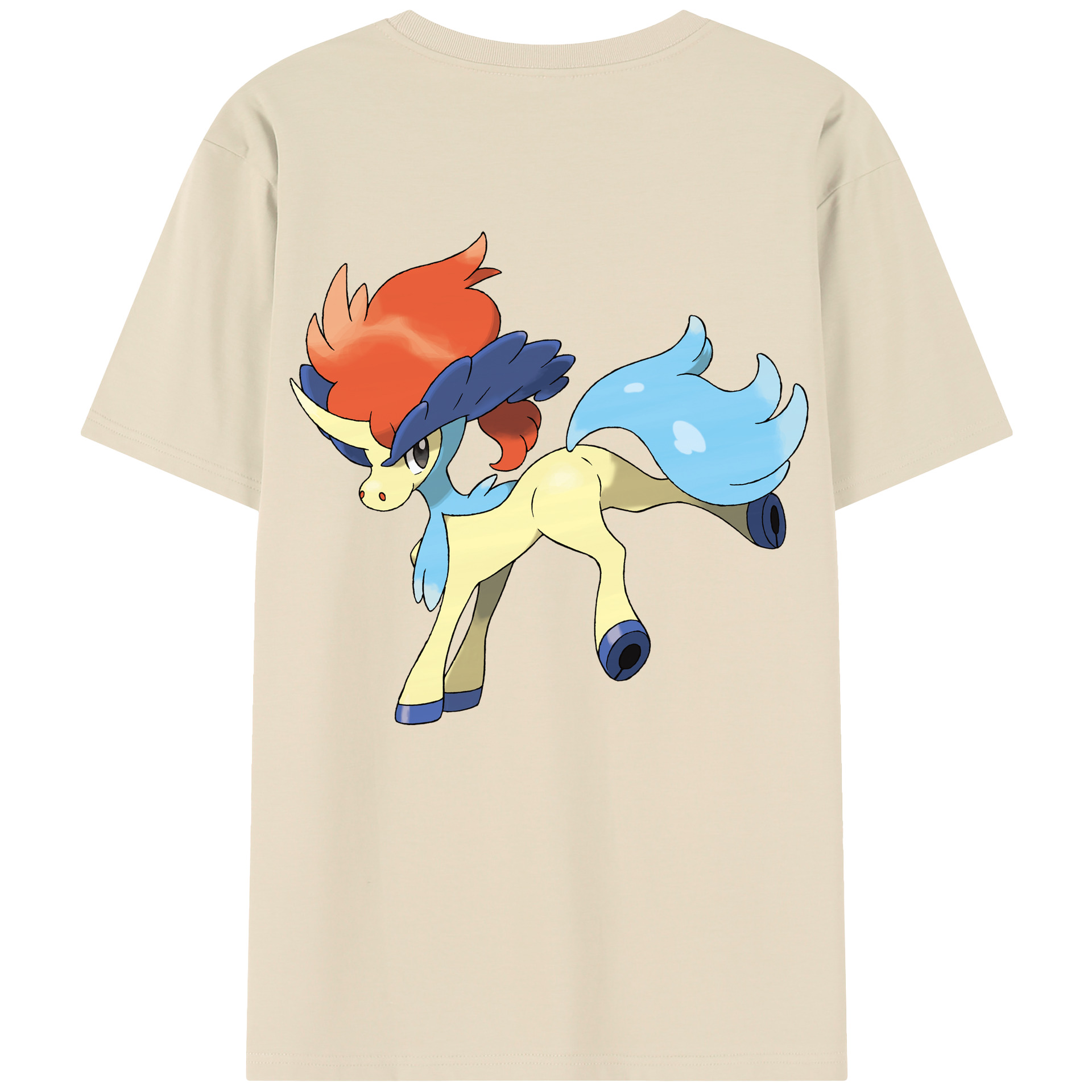 （画像用） ポケットモンスター Pokémon 綿100％半袖Tシャツ（背面プリント）