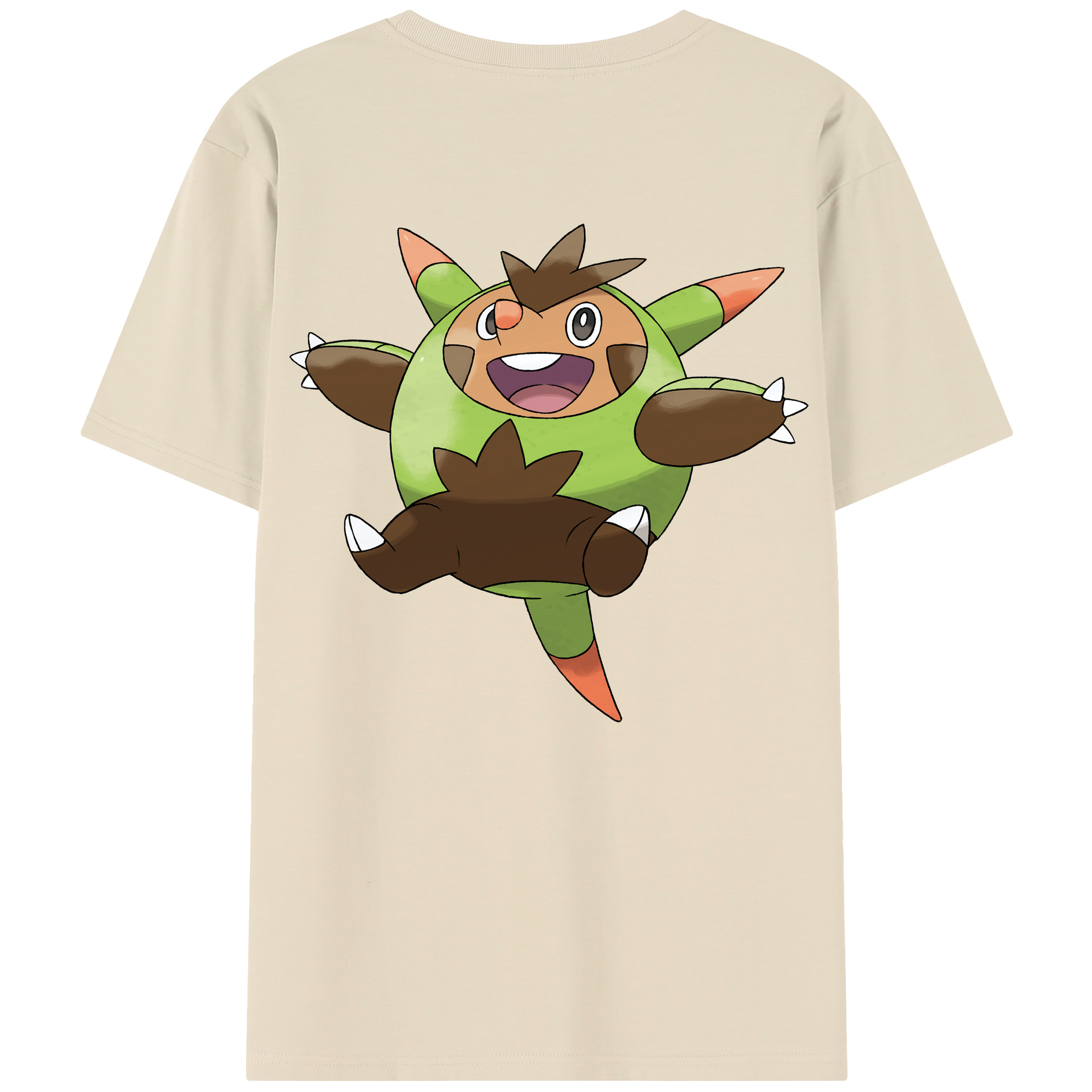 （画像用） ポケットモンスター Pokémon 綿100％半袖Tシャツ（背面プリント）