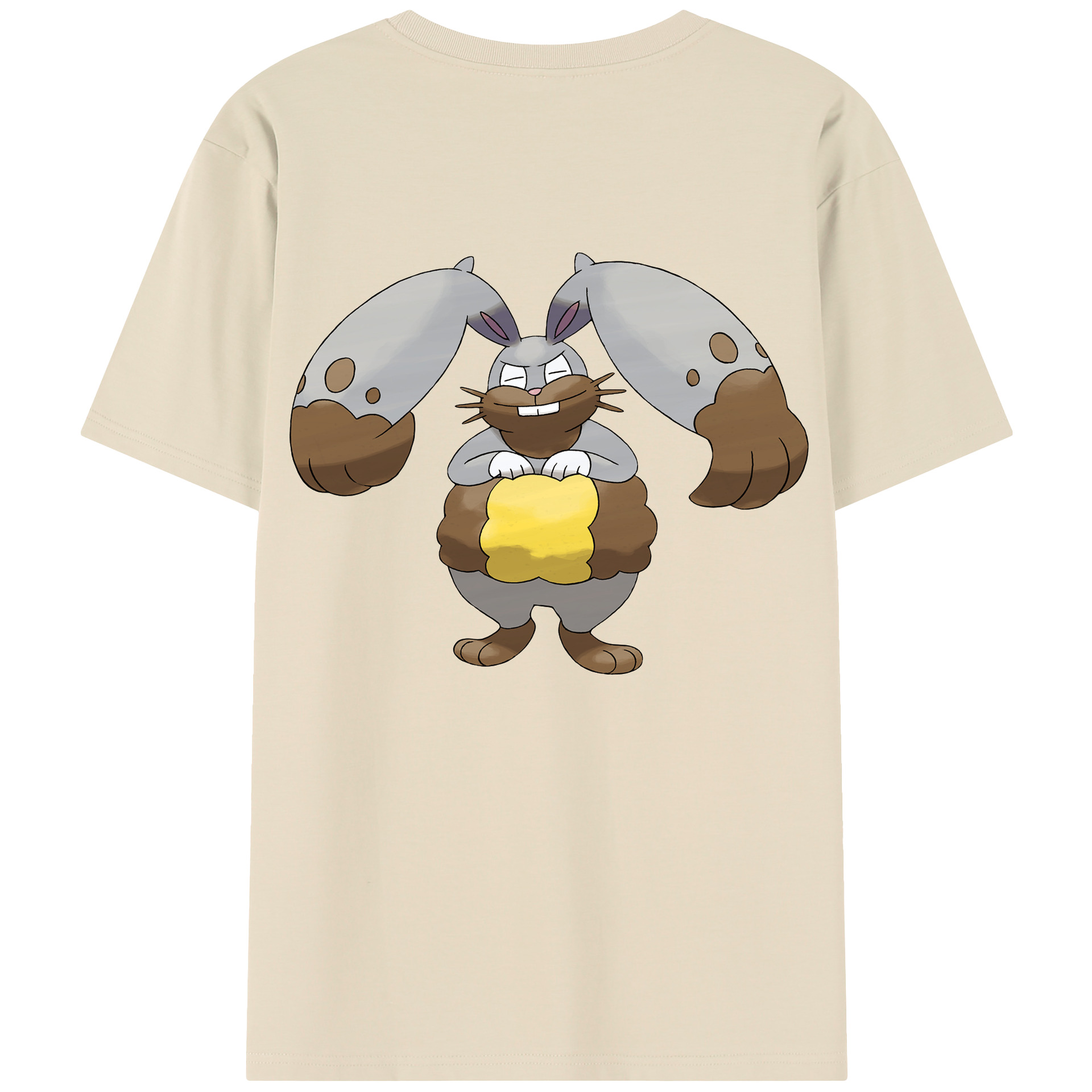 （画像用） ポケットモンスター Pokémon 綿100％半袖Tシャツ（背面プリント）