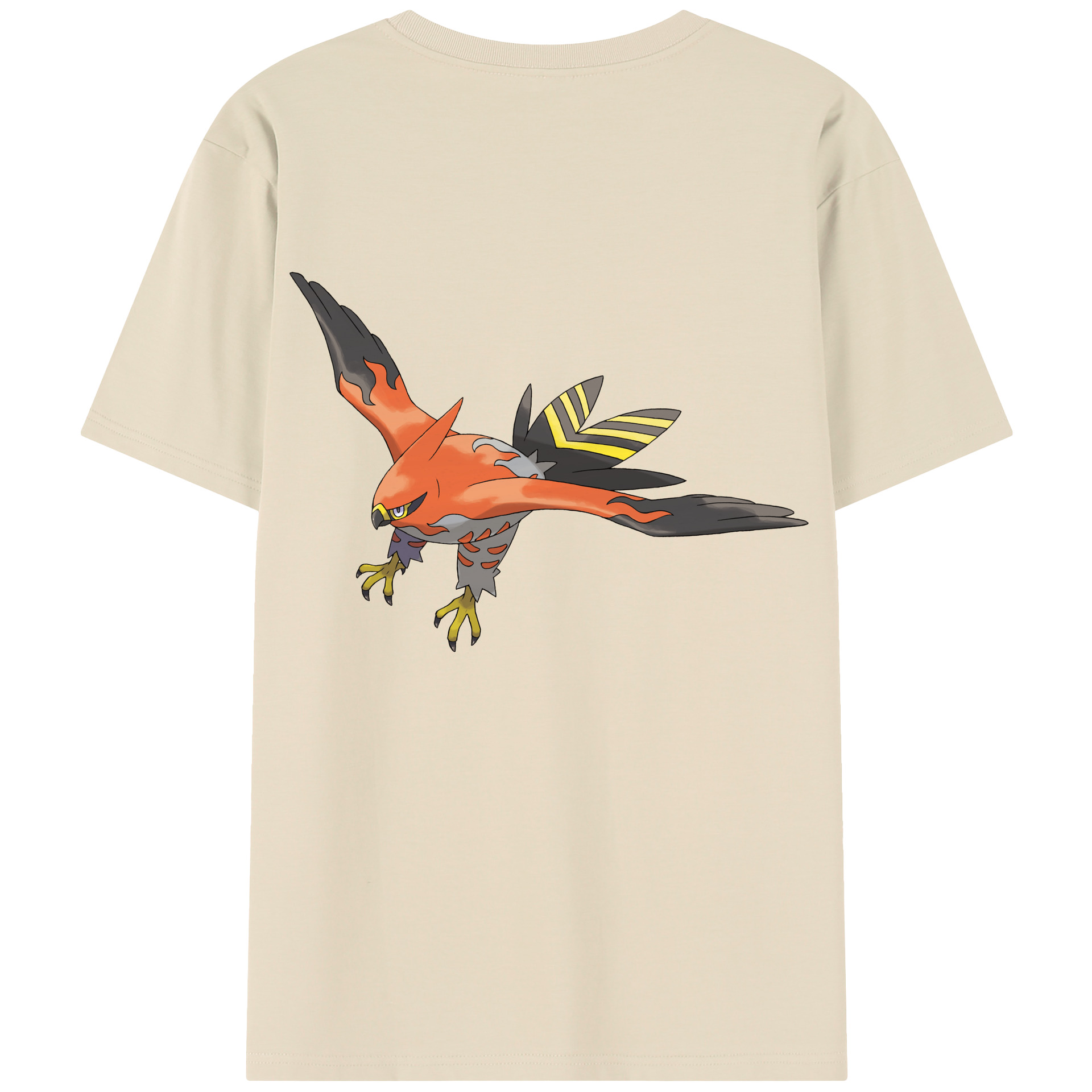 （画像用） ポケットモンスター Pokémon 綿100％半袖Tシャツ（背面プリント）