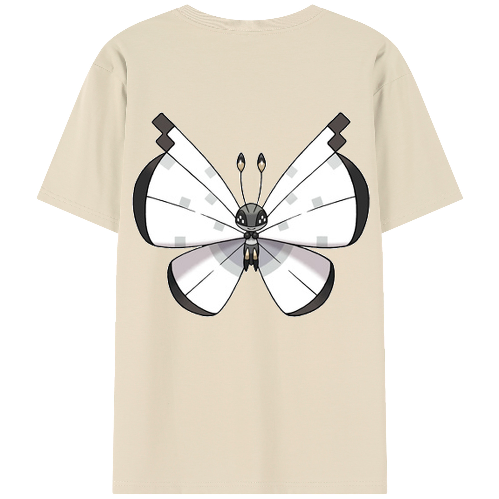 （画像用） ポケットモンスター Pokémon 綿100％半袖Tシャツ（背面プリント）