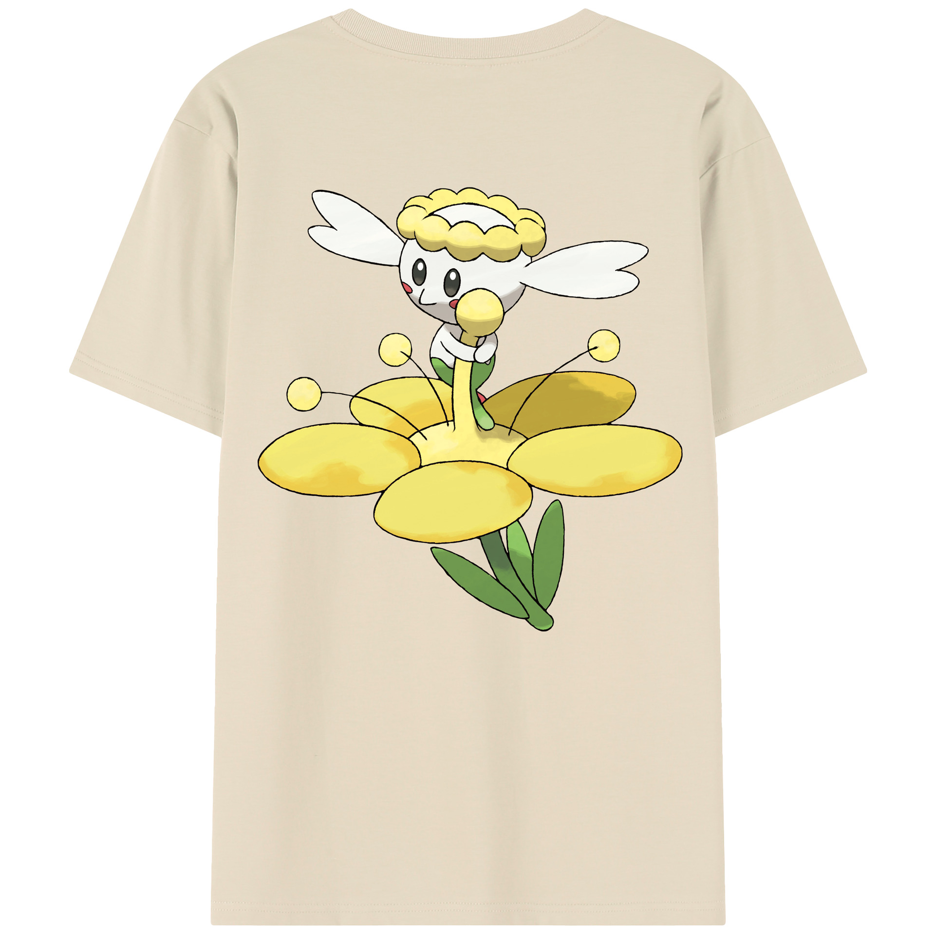 （画像用） ポケットモンスター Pokémon 綿100％半袖Tシャツ（背面プリント）