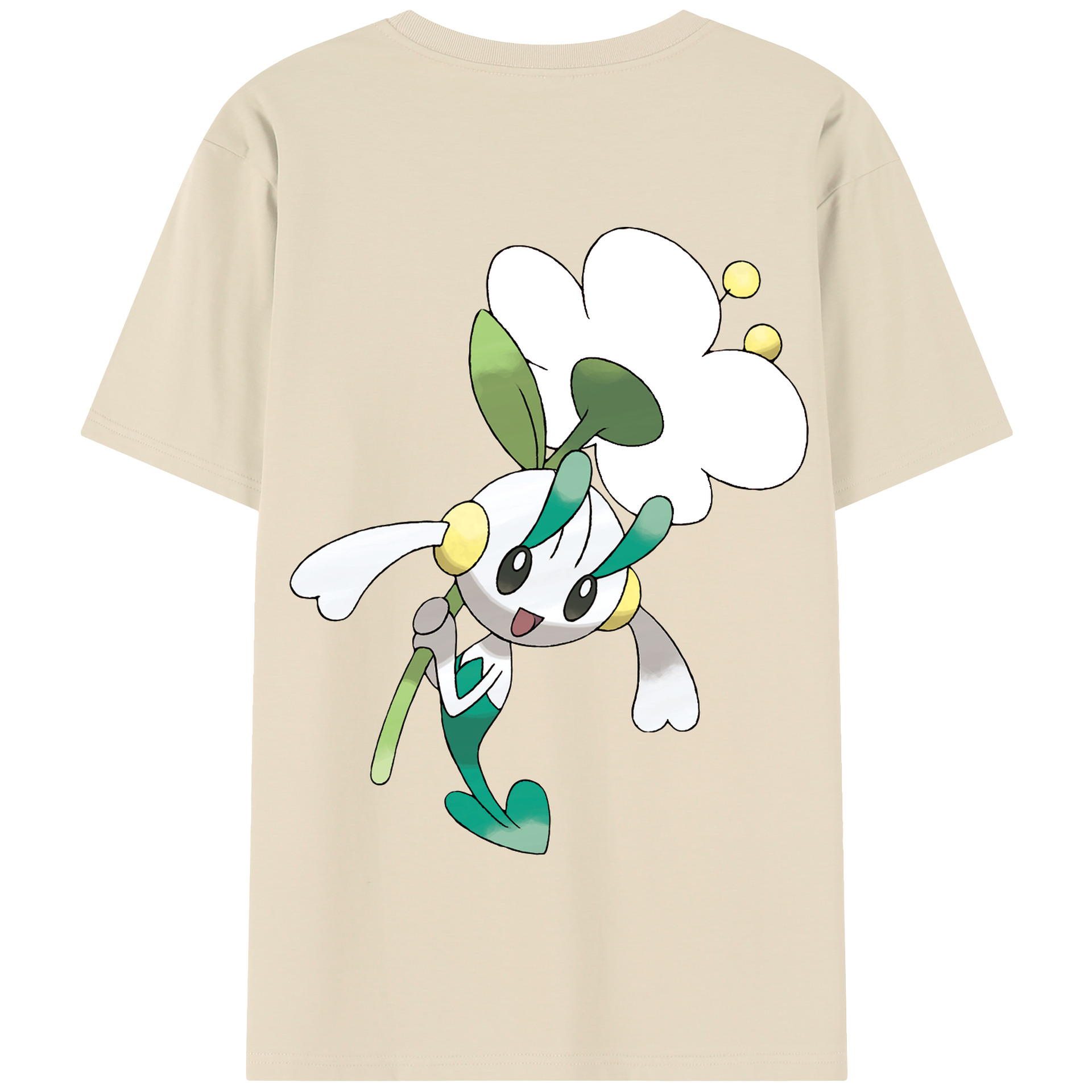 （画像用） ポケットモンスター Pokémon 綿100％半袖Tシャツ（背面プリント）