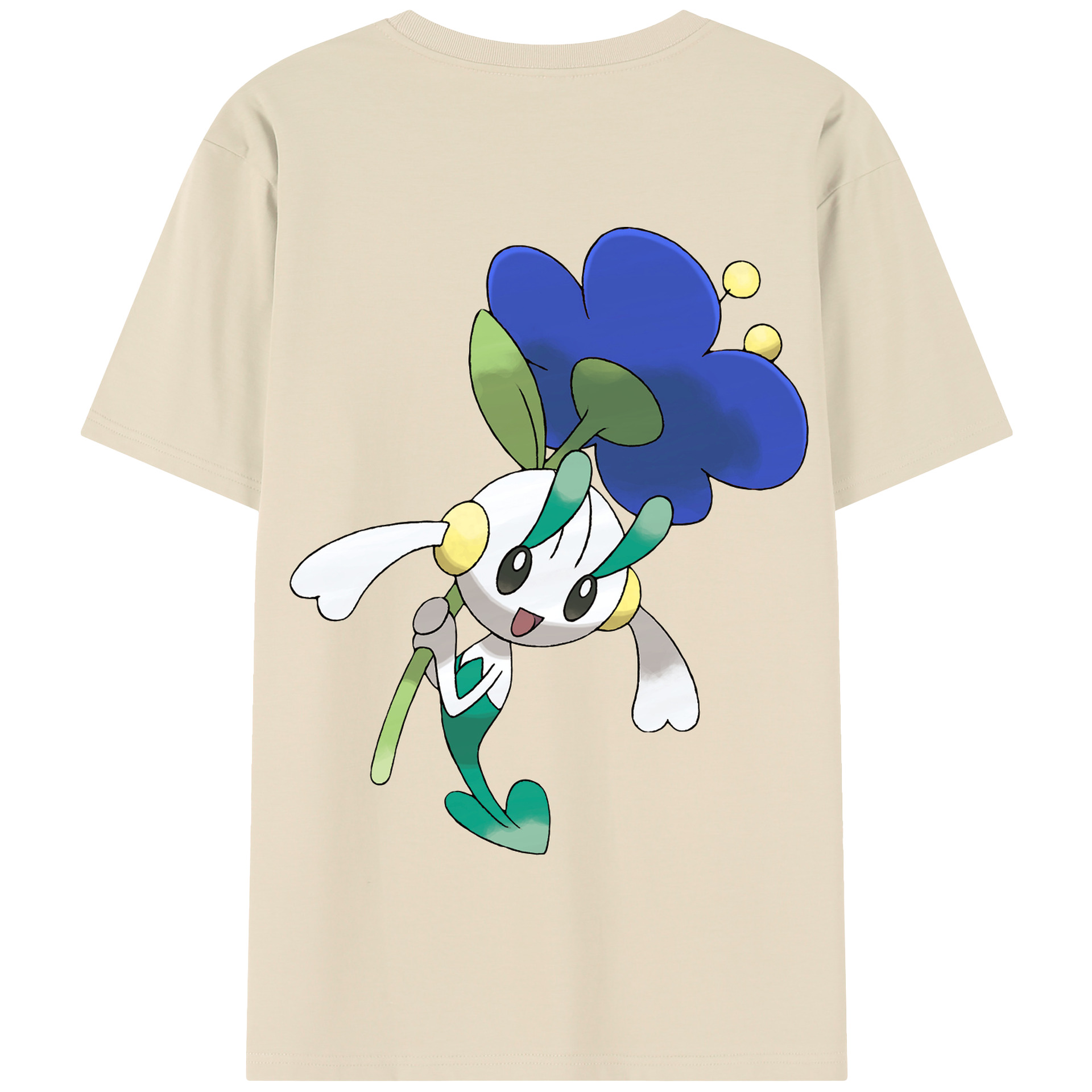 （画像用） ポケットモンスター Pokémon 綿100％半袖Tシャツ（背面プリント）