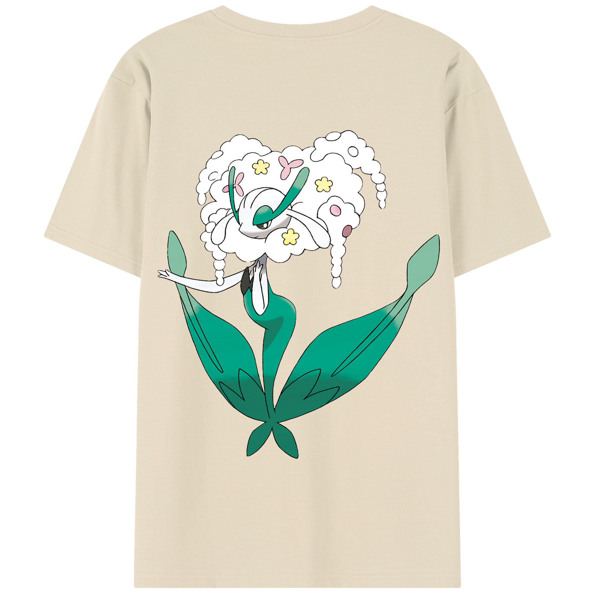 （画像用） ポケットモンスター Pokémon 綿100％半袖Tシャツ（背面プリント）