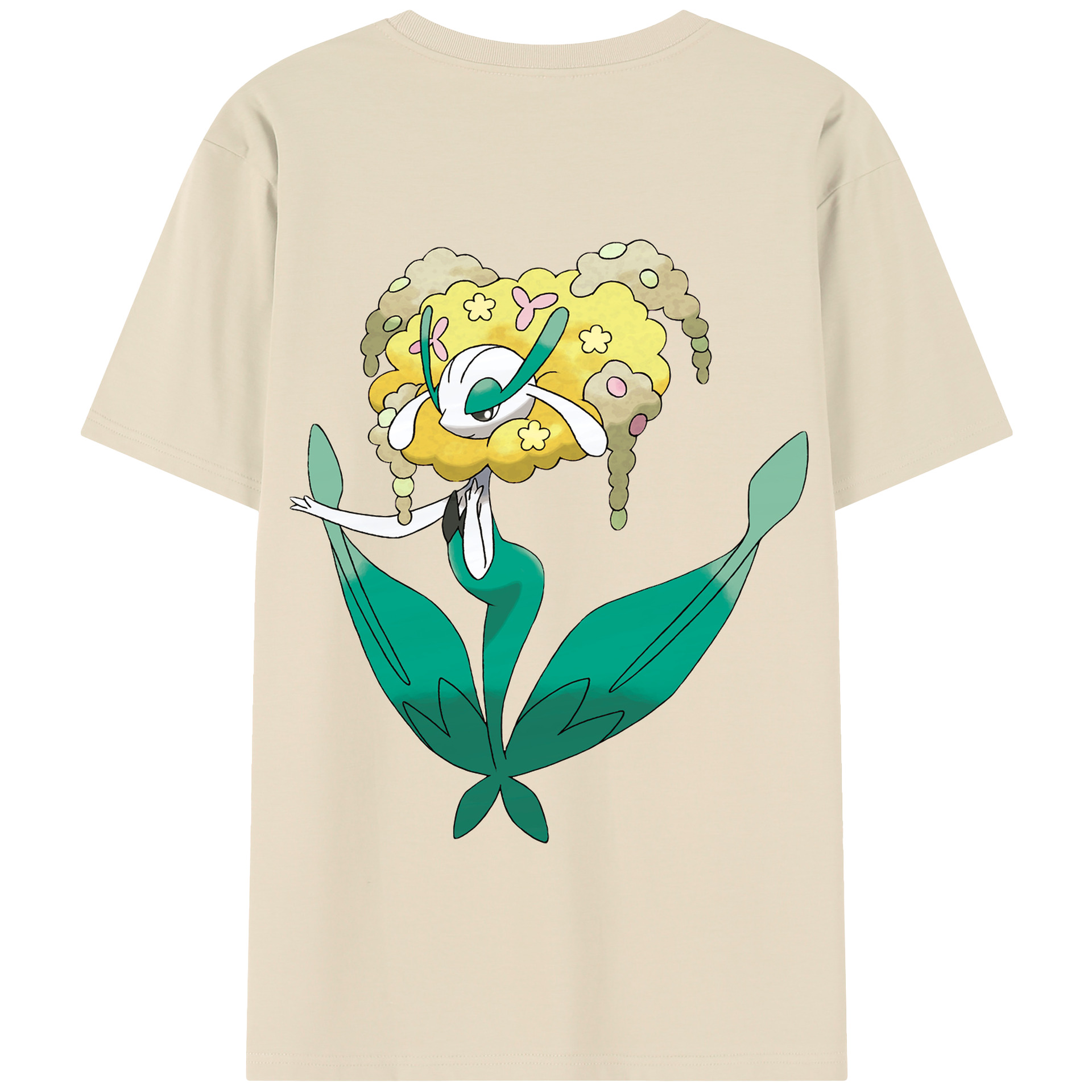 （画像用） ポケットモンスター Pokémon 綿100％半袖Tシャツ（背面プリント）