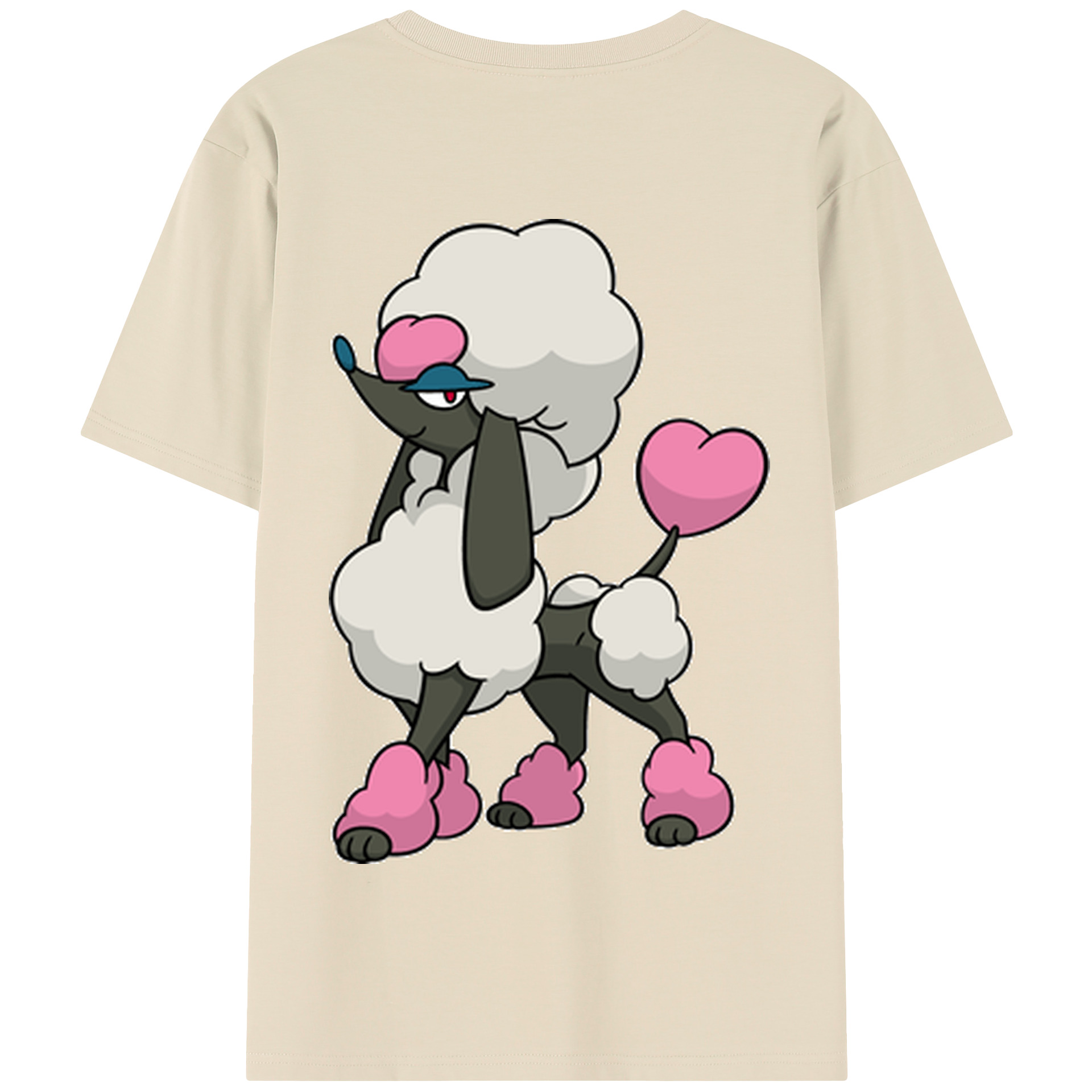 （画像用） ポケットモンスター Pokémon 綿100％半袖Tシャツ（背面プリント）