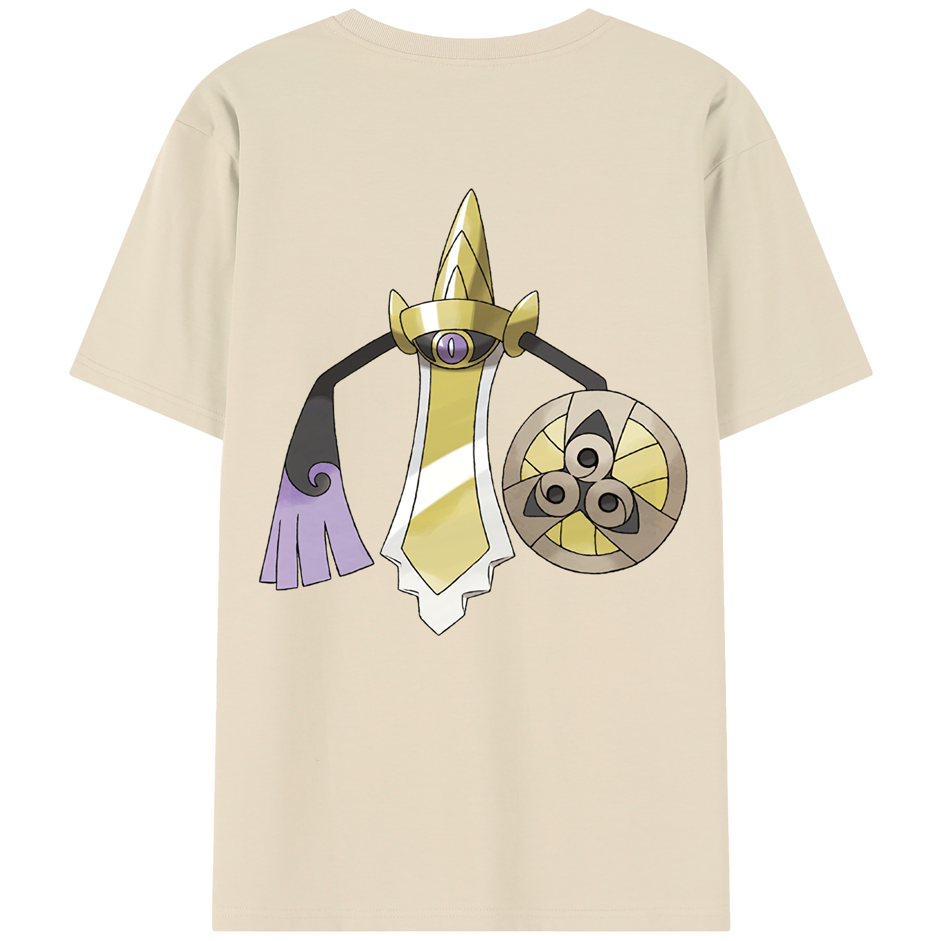 （画像用） ポケットモンスター Pokémon 綿100％半袖Tシャツ（背面プリント）
