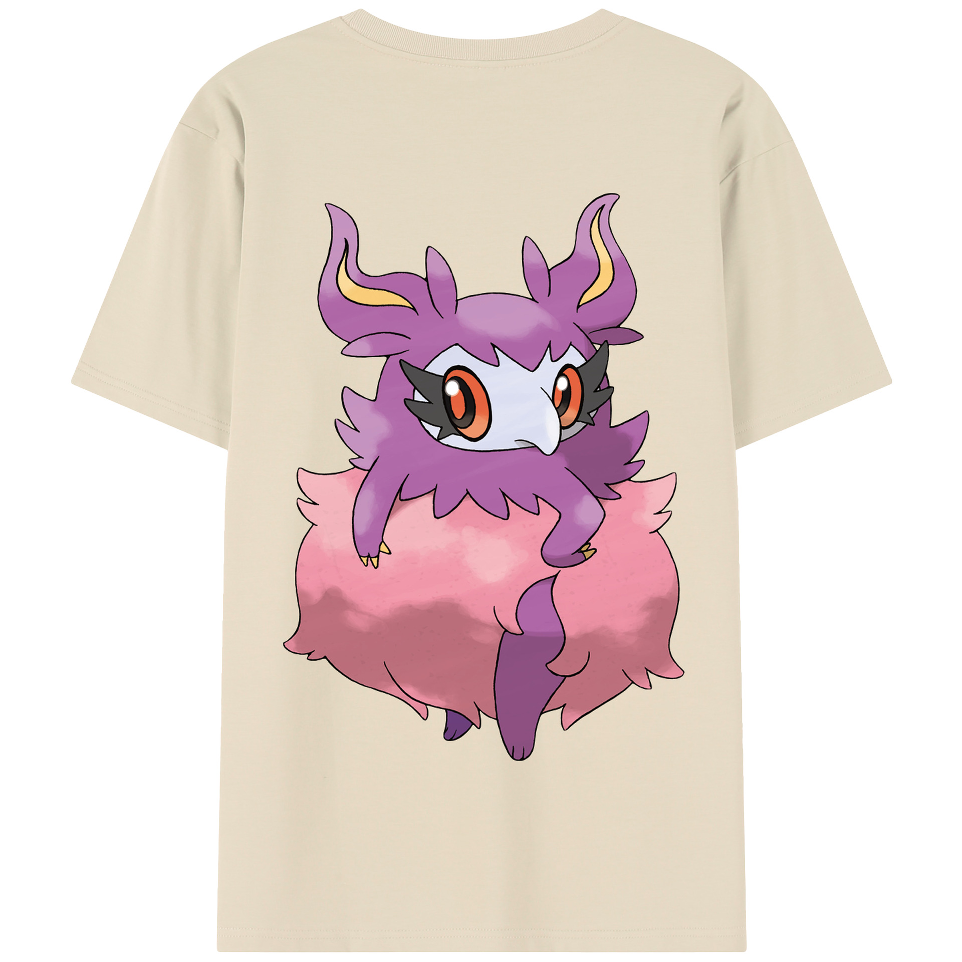 （画像用） ポケットモンスター Pokémon 綿100％半袖Tシャツ（背面プリント）